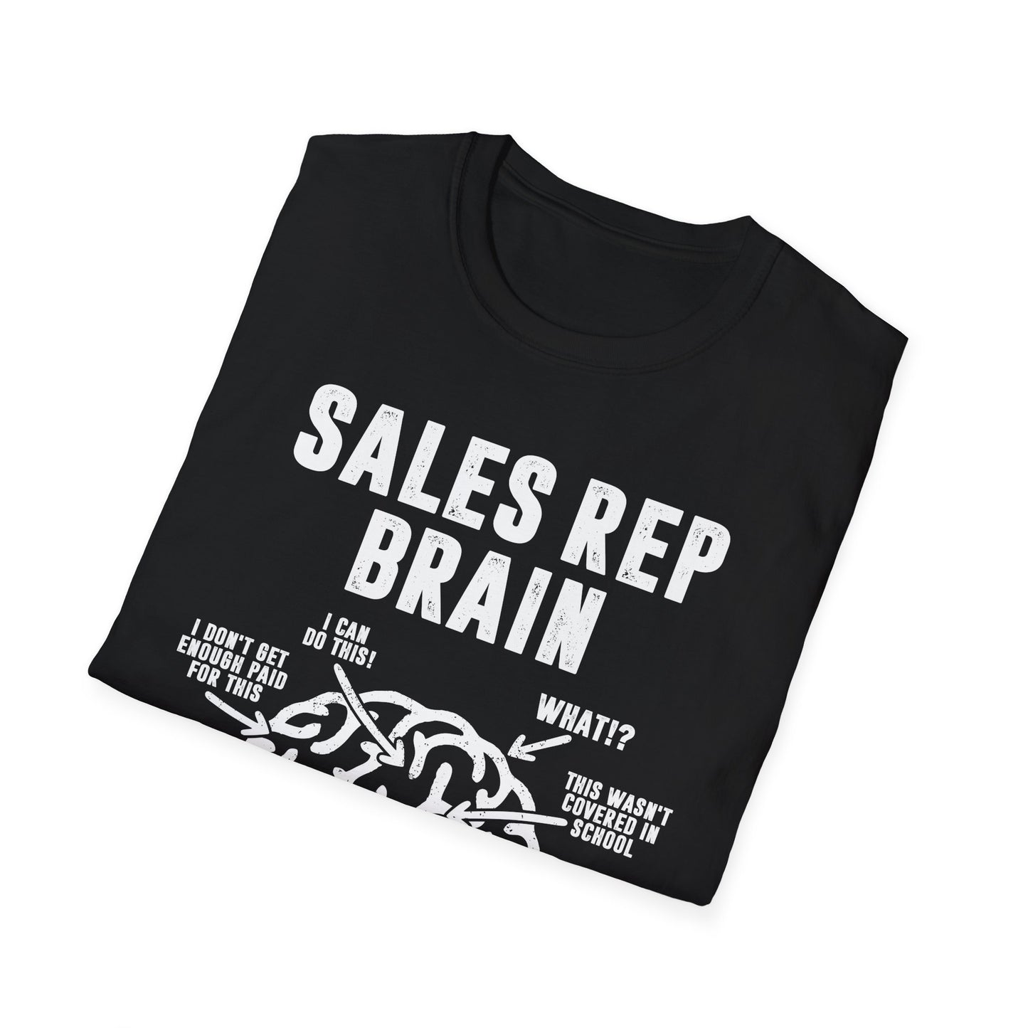 Sales Rep Brain Men's Softstyle T-Shirt
