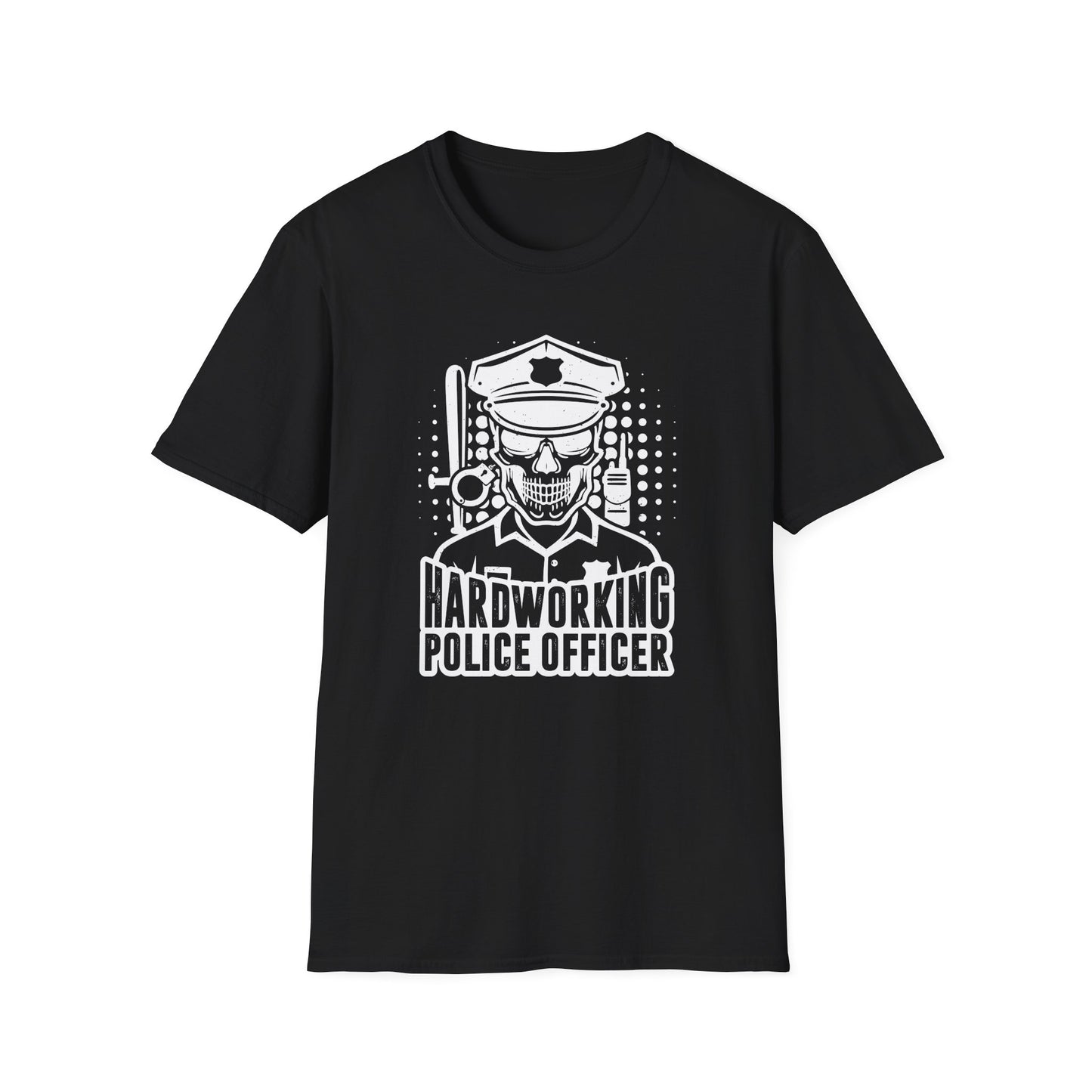 Hardworking Police Officer Men's Softstyle T-Shirt