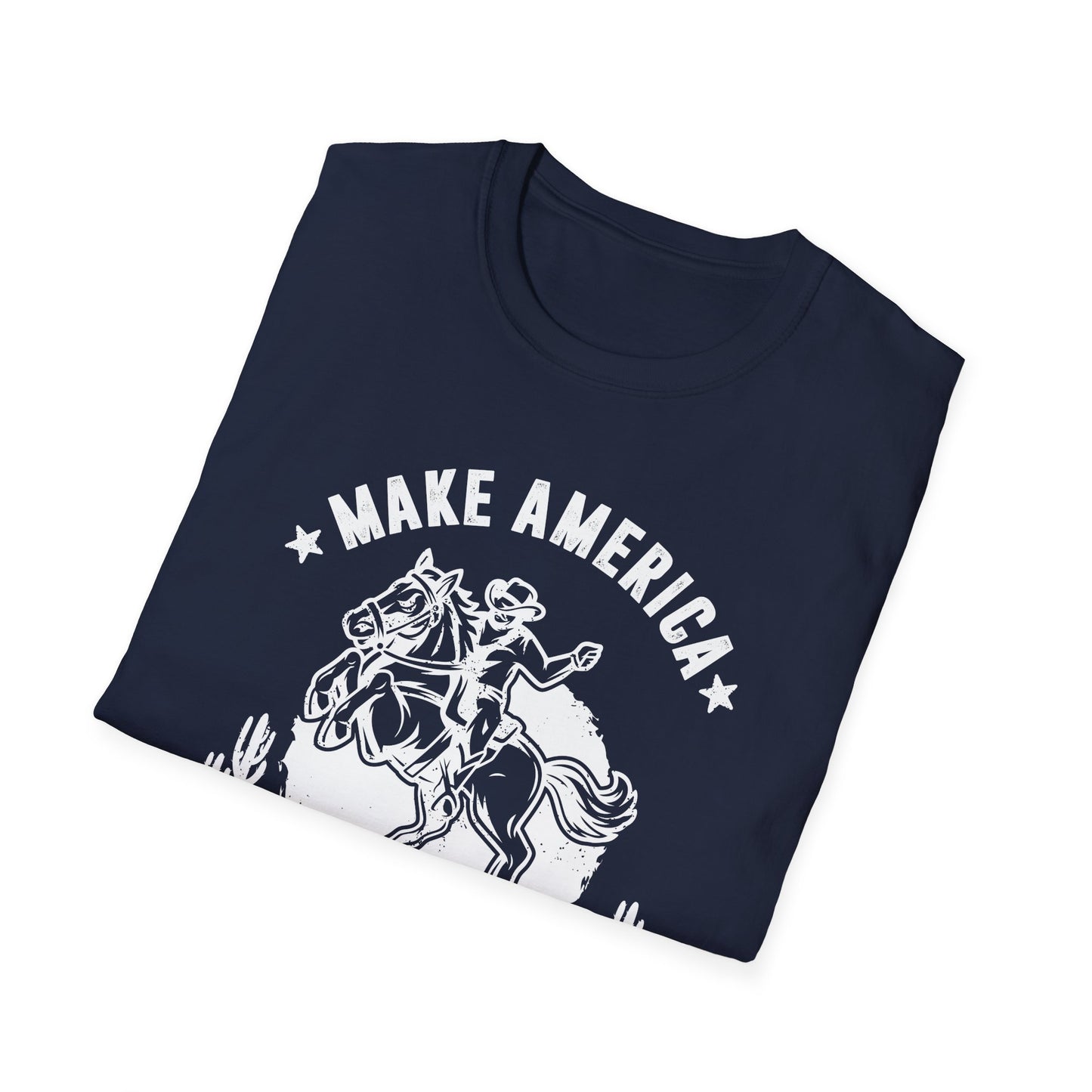 Make America Cowboy Again Men's Softstyle T-Shirt