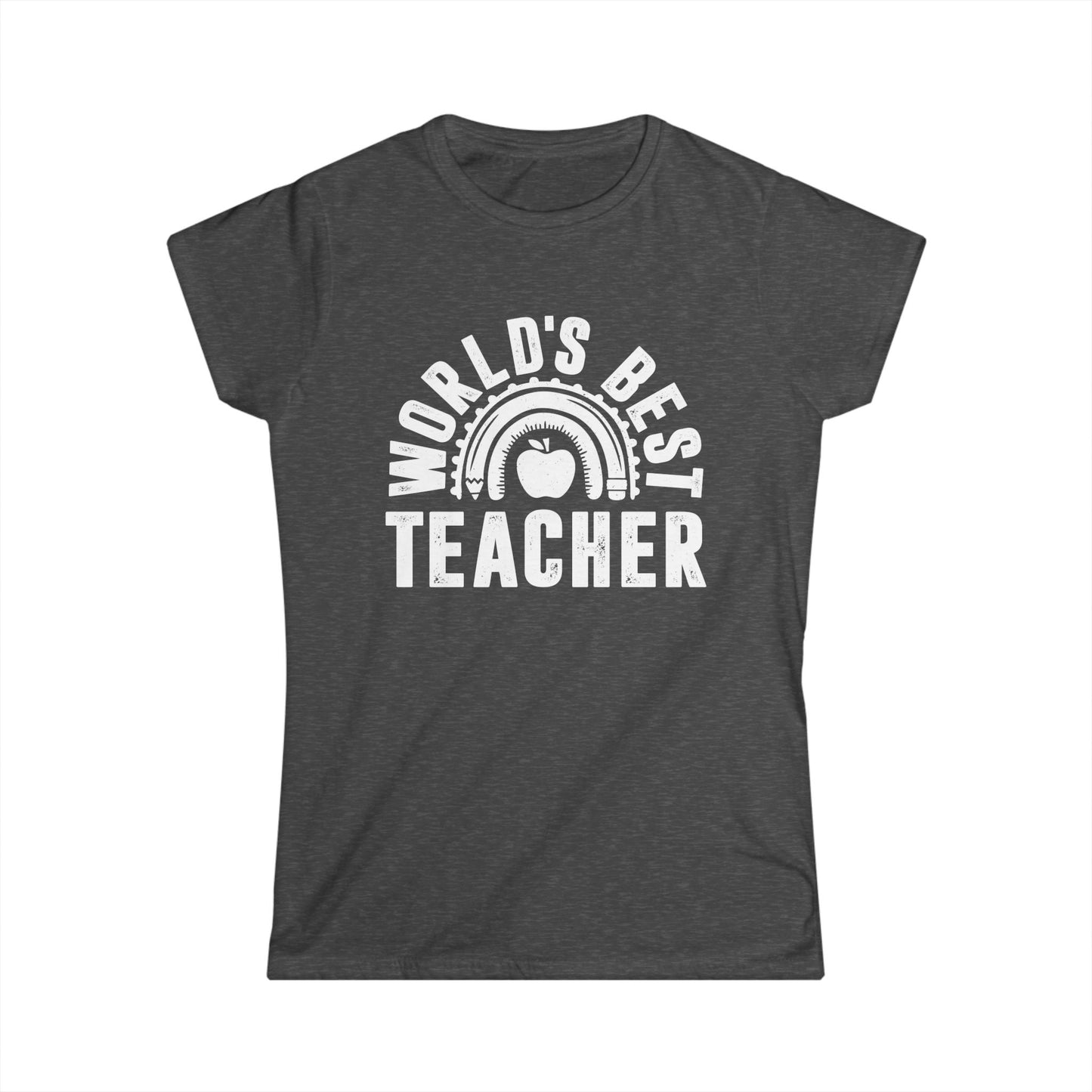 World's Best Teacher Women's Softstyle T-Shirt