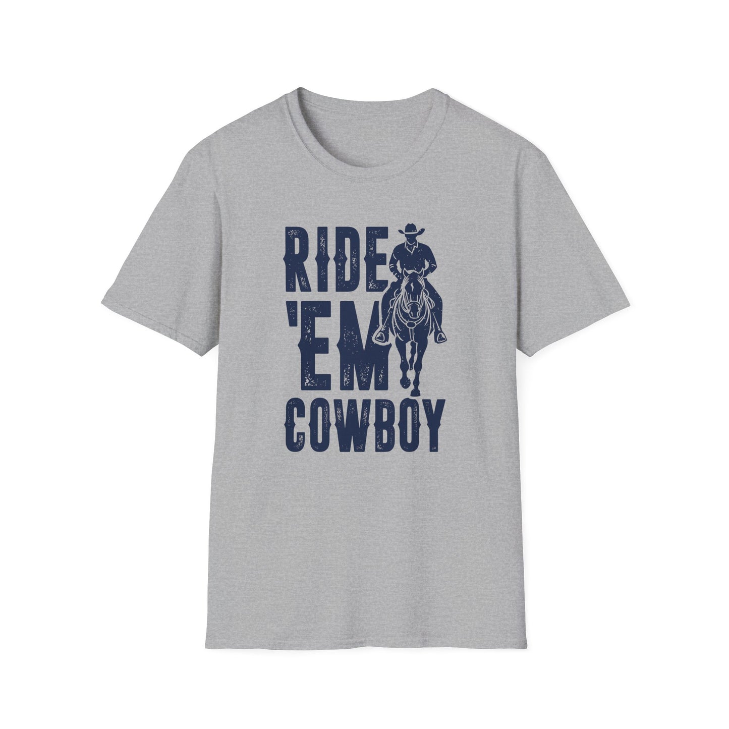 Ride 'Em Cowboy Men's Softstyle T-Shirt
