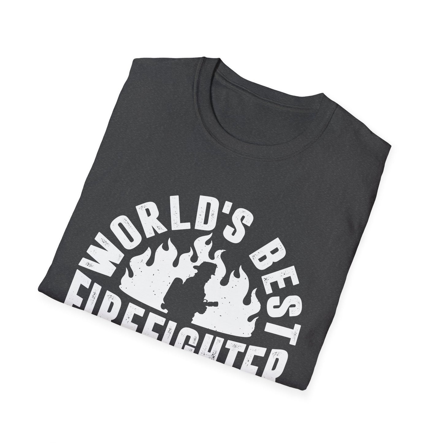 World's Best Firefighter Men's Softstyle T-Shirt