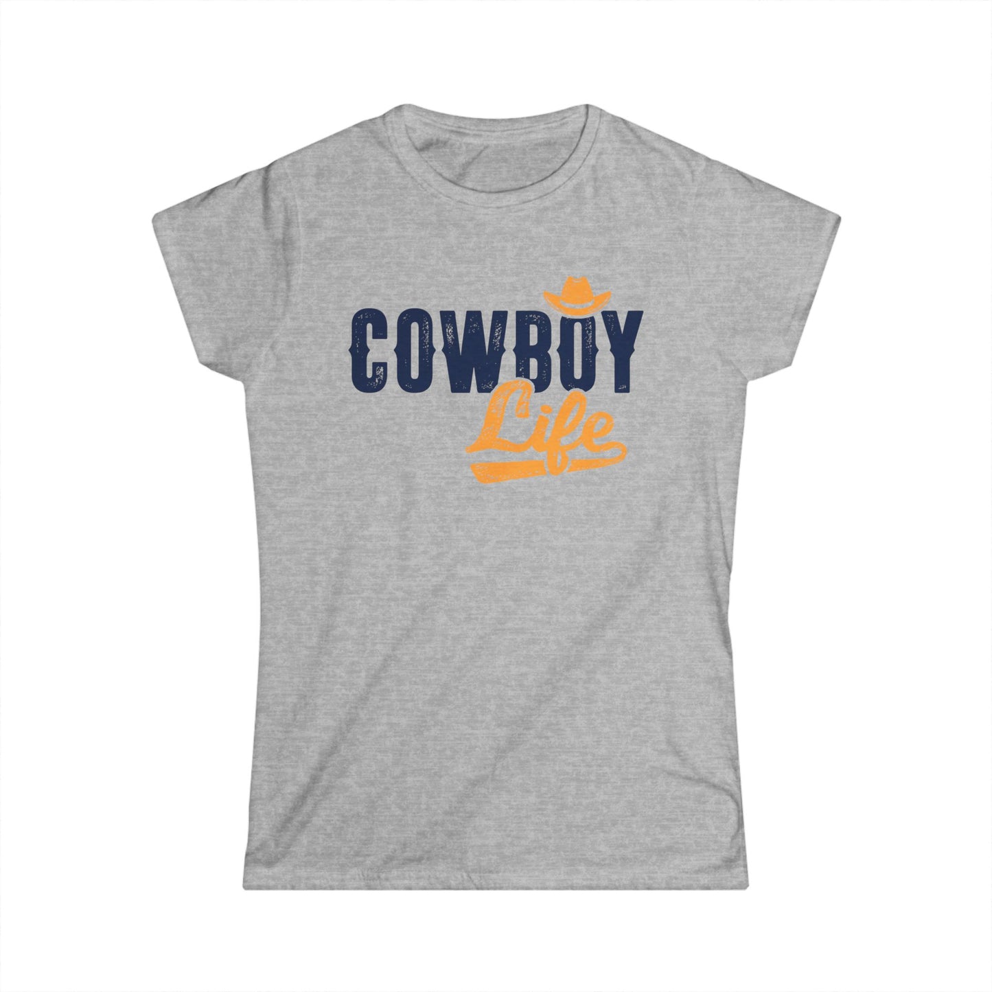 Cowboy Life Women's Softstyle T-Shirt