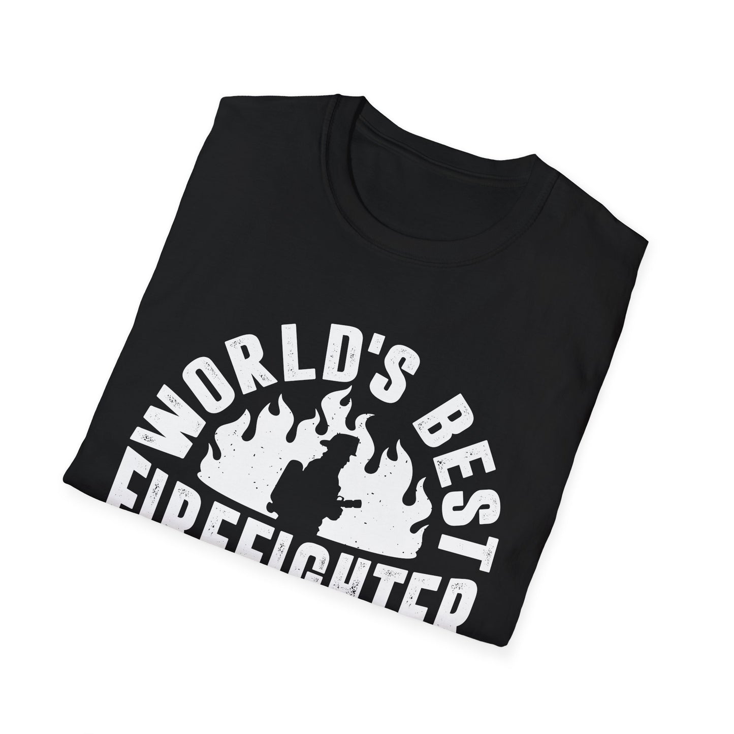 World's Best Firefighter Men's Softstyle T-Shirt