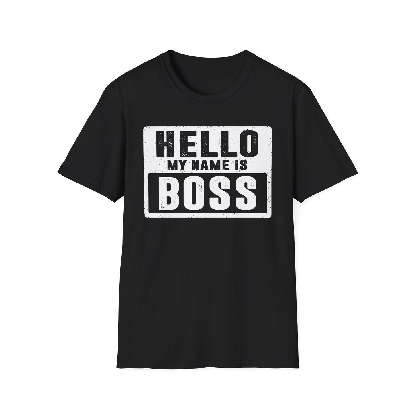Hello My Name is BOSS Men's Softstyle T-Shirt