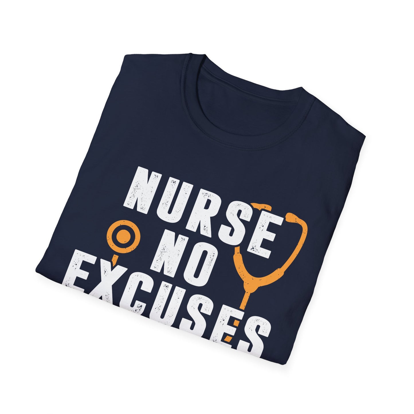 Nurse No Excuses Men's Softstyle T-Shirt