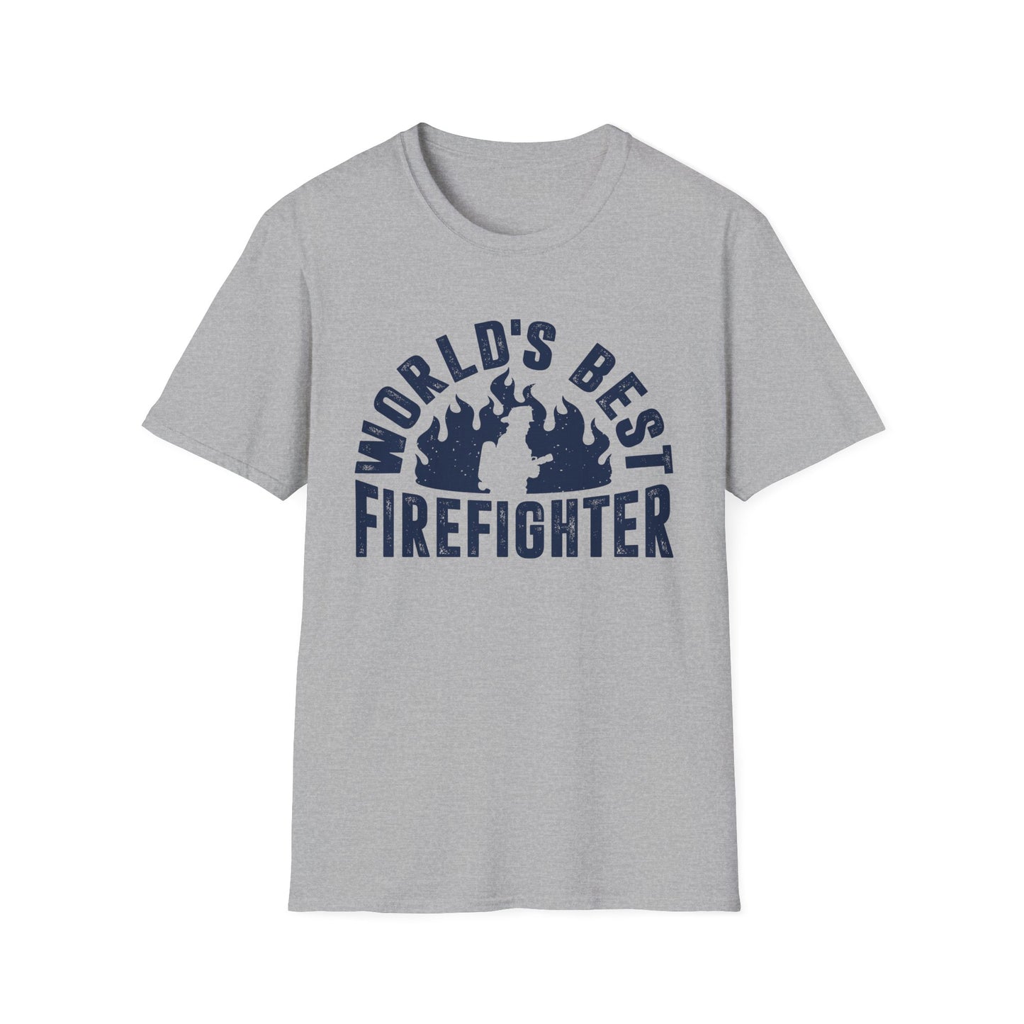 World's Best Firefighter Men's Softstyle T-Shirt