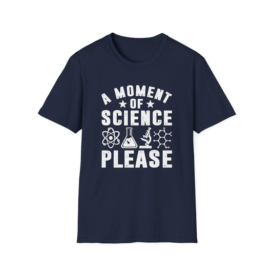 A Moment of Science Please Men's  Softstyle T-Shirt