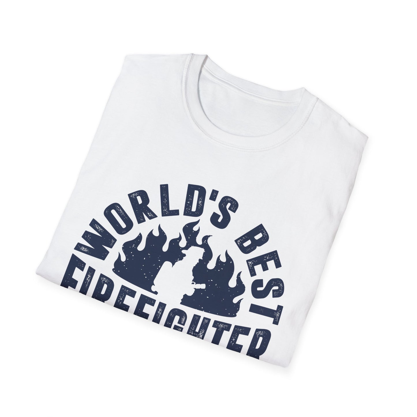 World's Best Firefighter Men's Softstyle T-Shirt