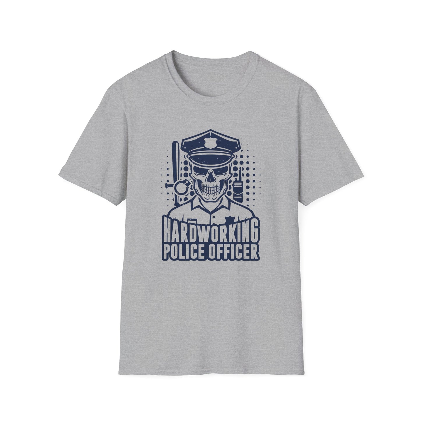 Hardworking Police Officer Men's Softstyle T-Shirt