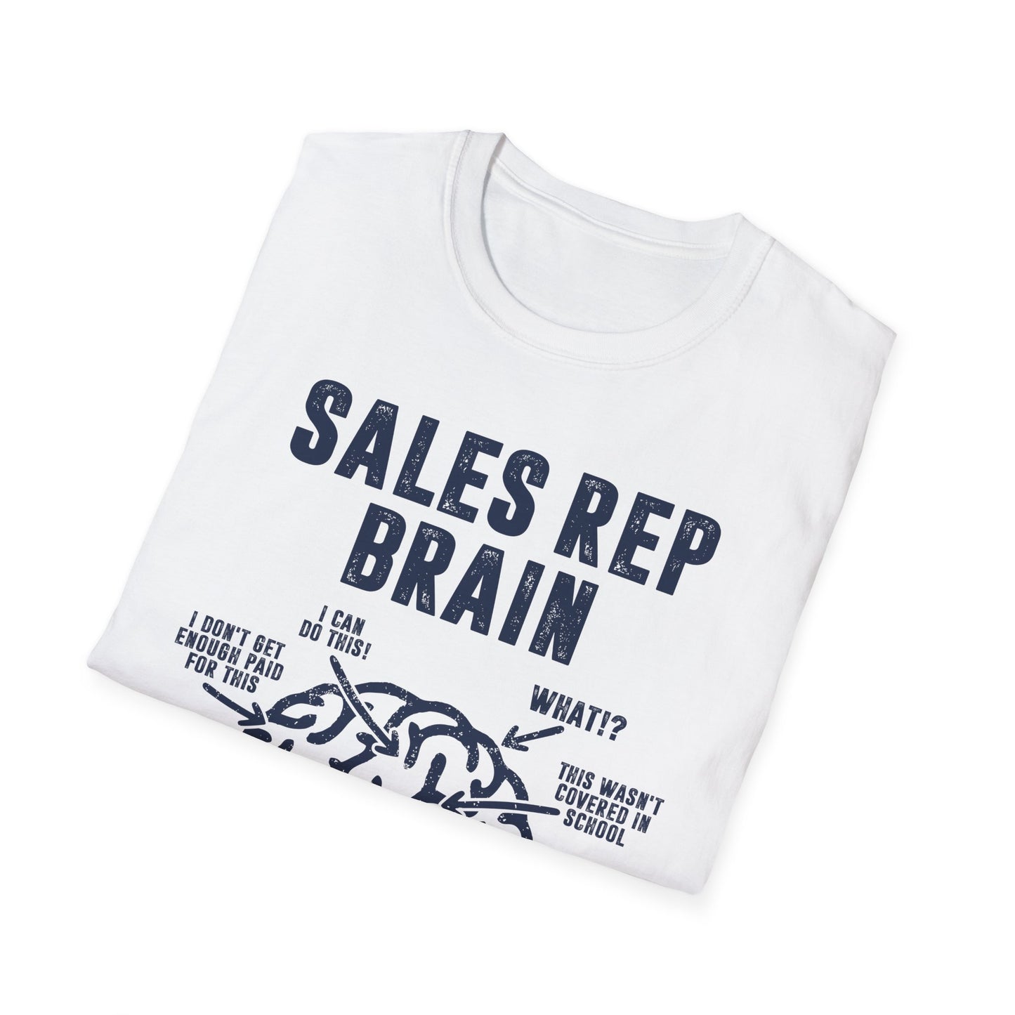 Sales Rep Brain Men's Softstyle T-Shirt