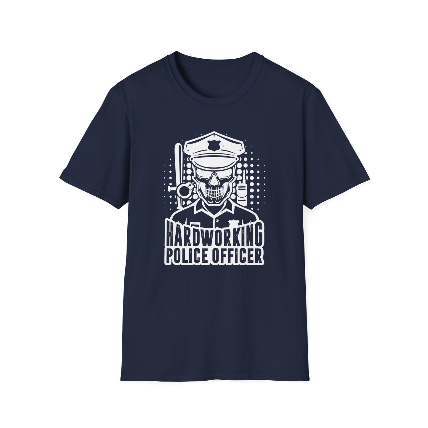 Hardworking Police Officer Men's Softstyle T-Shirt
