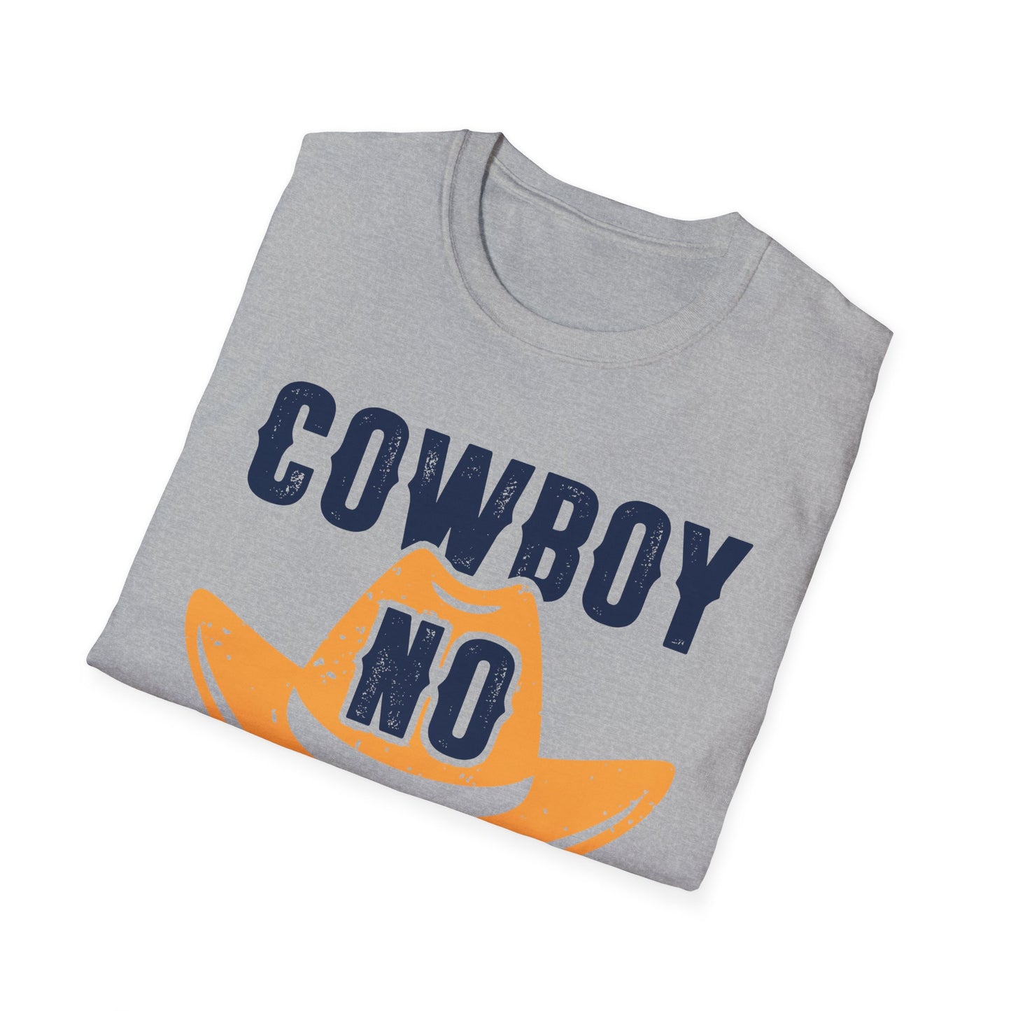 Cowboy No Excuses Men's Softstyle T-Shirt