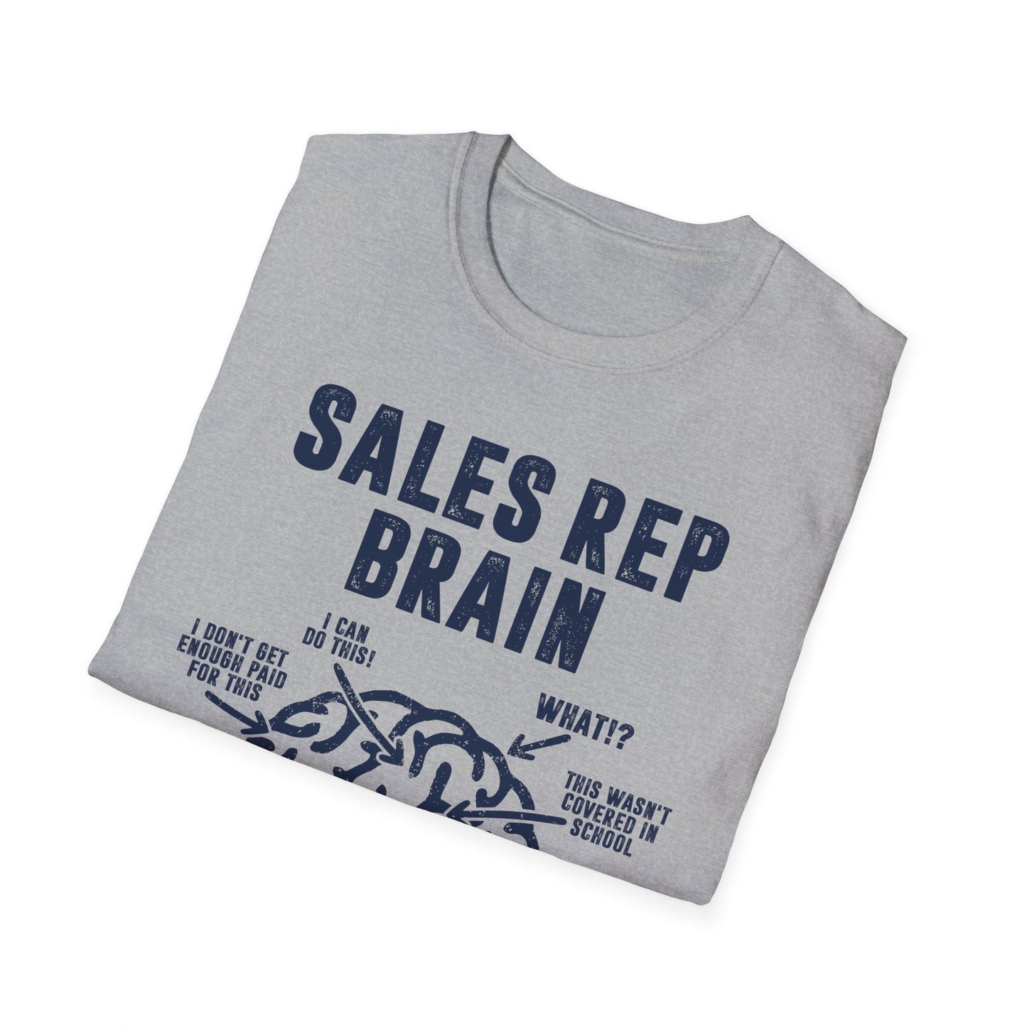 Sales Rep Brain Men's Softstyle T-Shirt