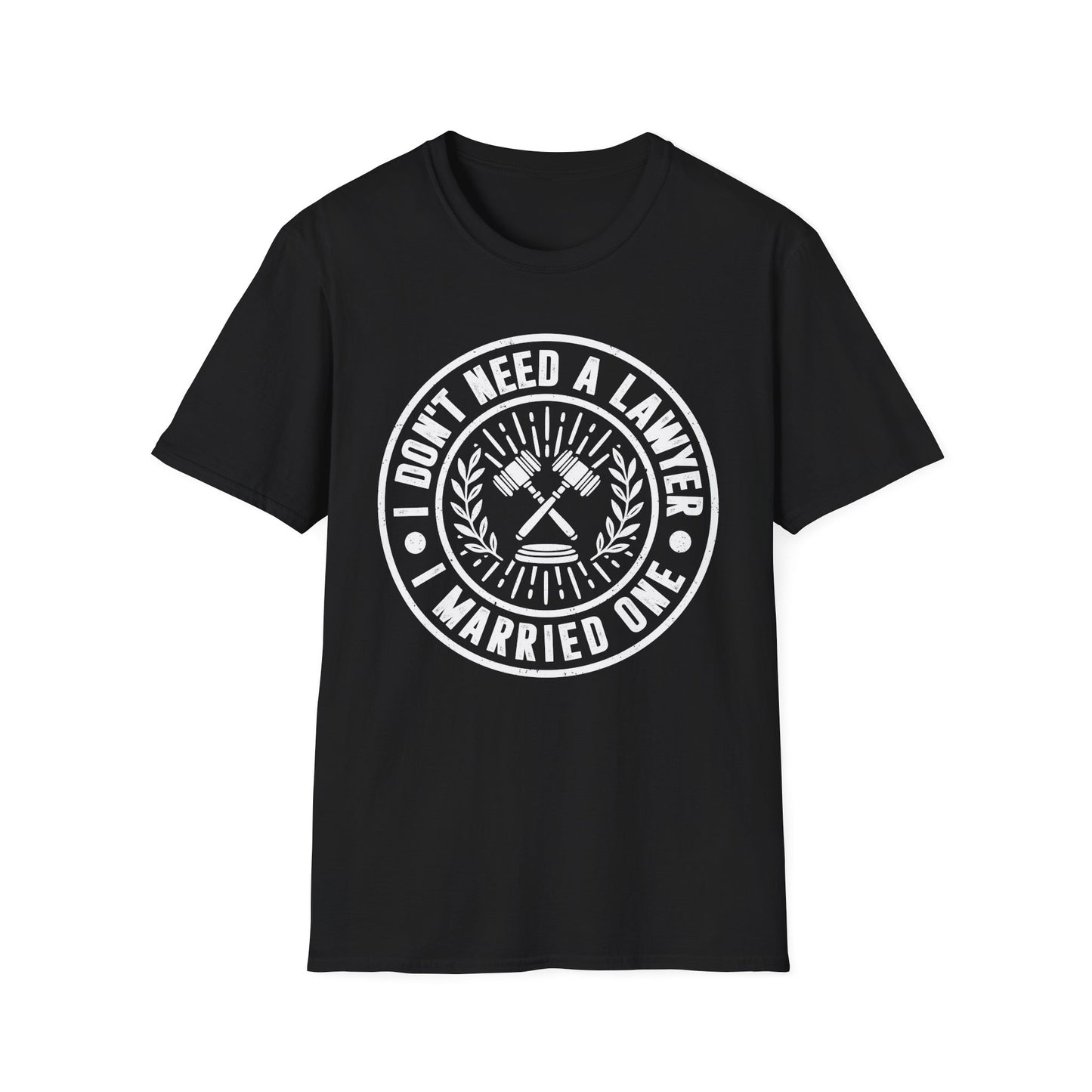 I Don't Need a Lawyer I Married One Men's Softstyle T-Shirt
