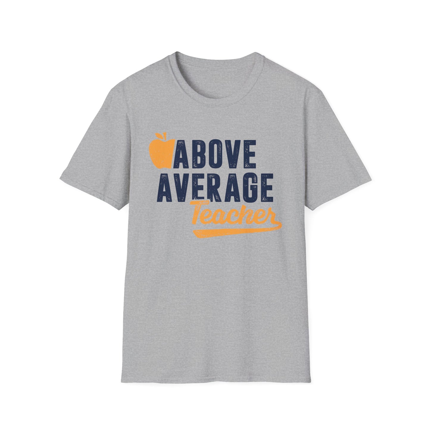 Above Average Teacher Men's Softstyle T-Shirt