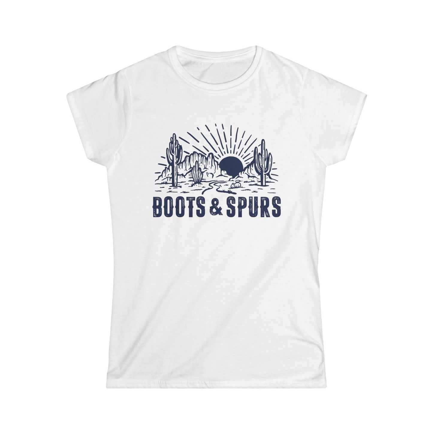 Boots and Spurs Women's Softstyle T-Shirt