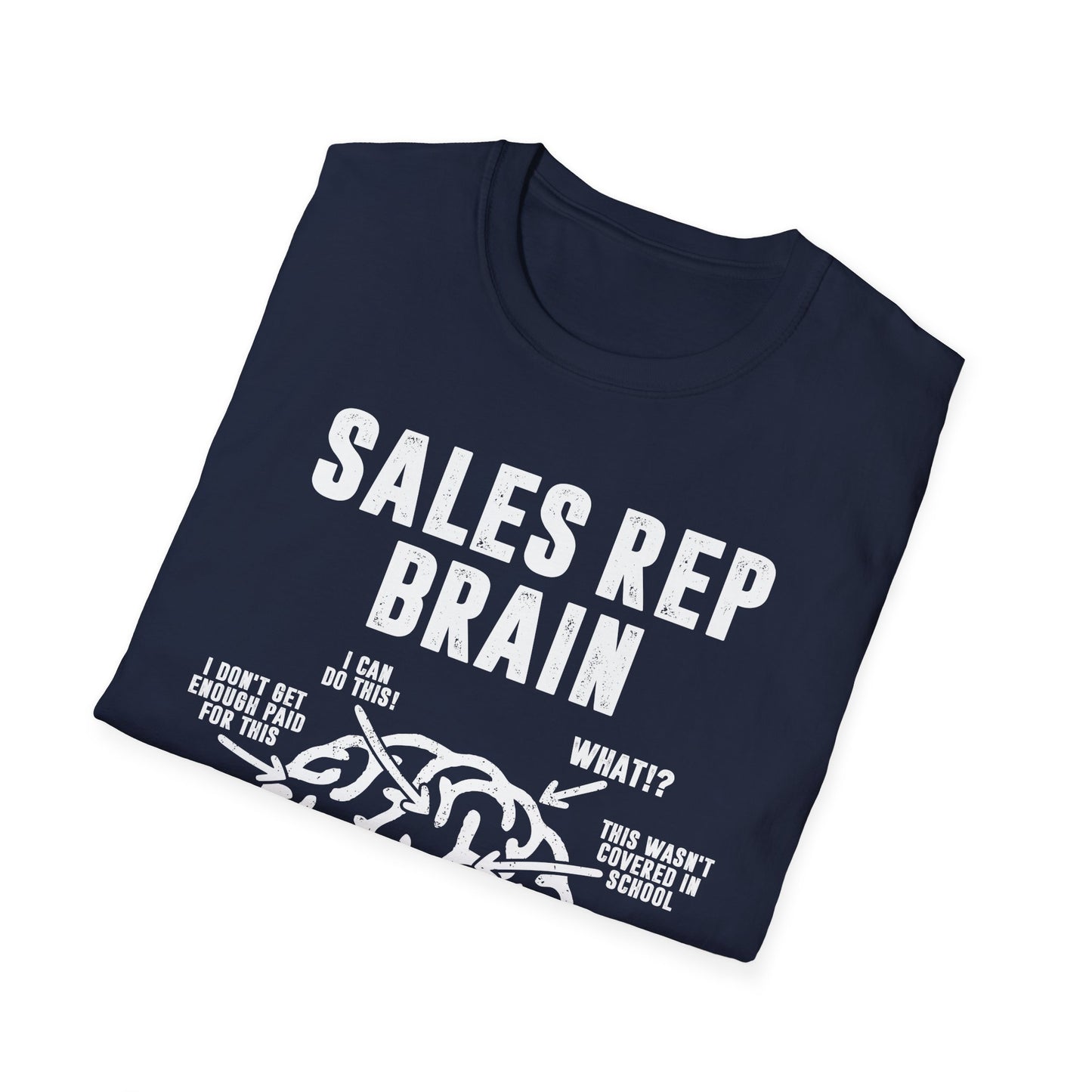 Sales Rep Brain Men's Softstyle T-Shirt