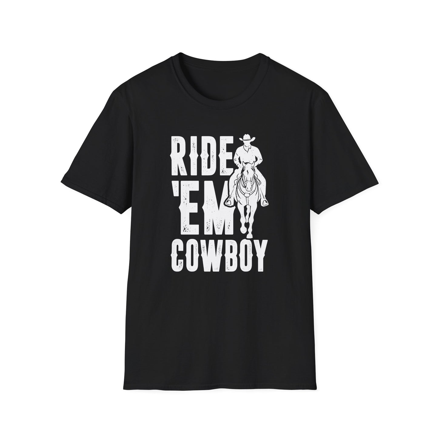 Ride 'Em Cowboy Men's Softstyle T-Shirt