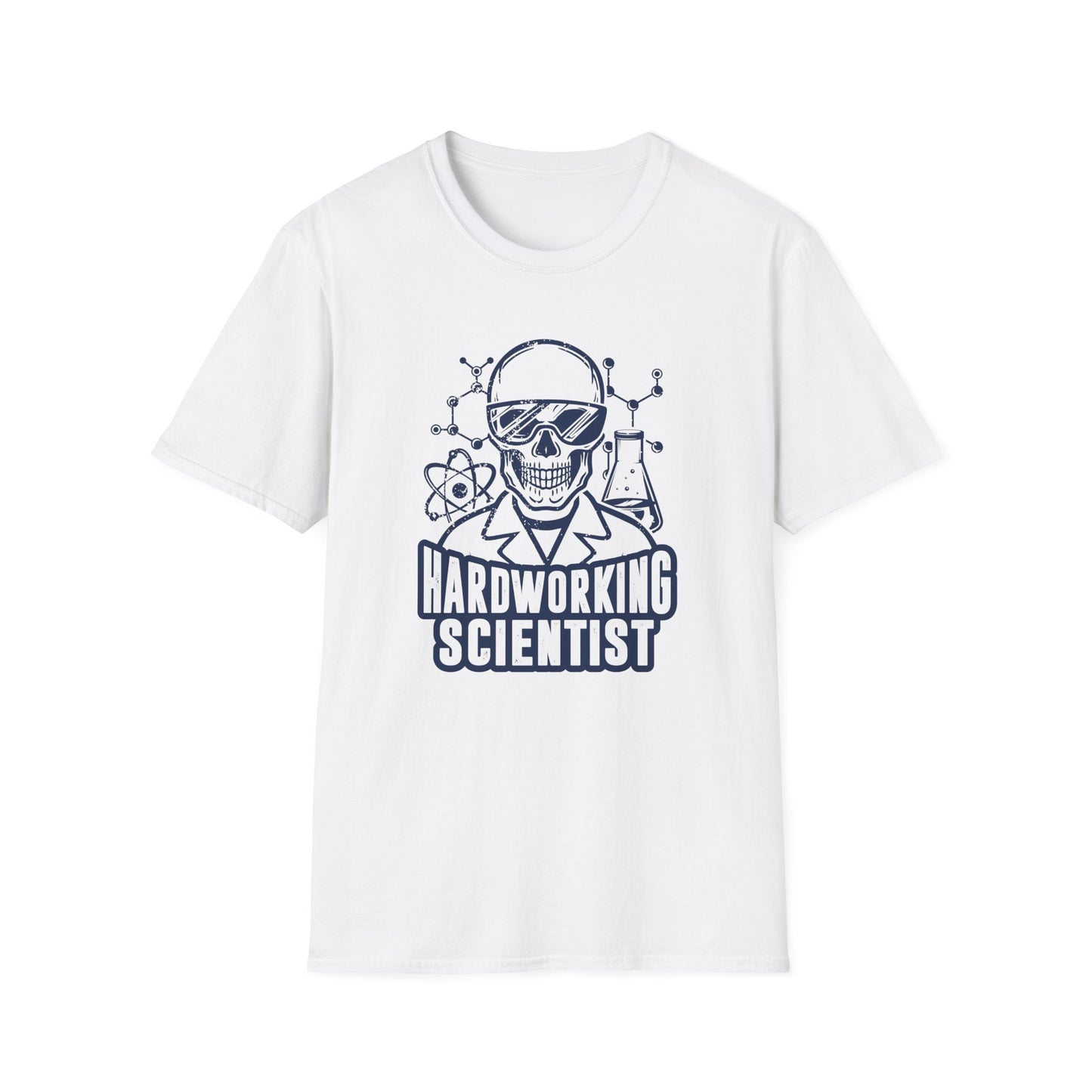 Hardworking Scientist Men's Softstyle T-Shirt