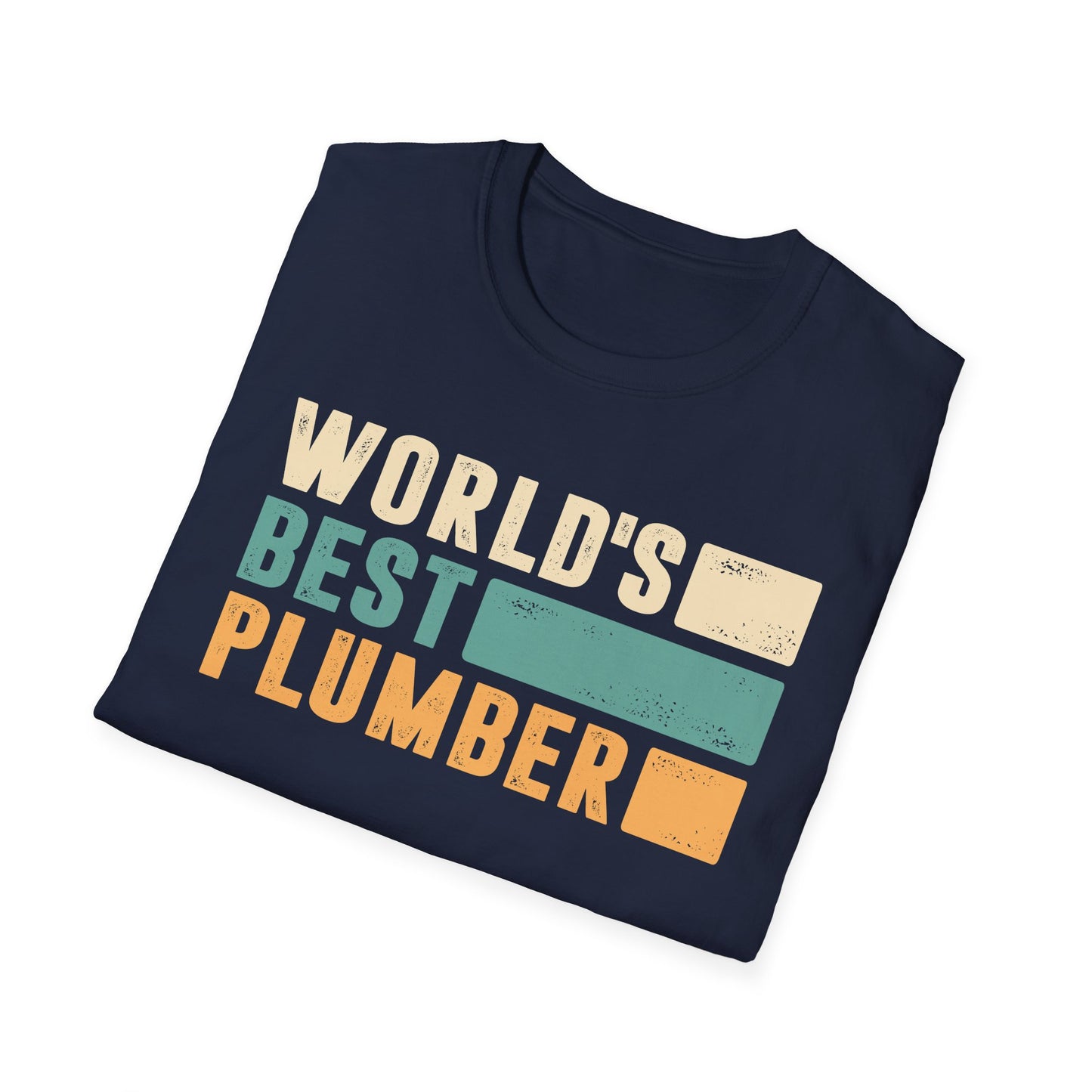 World's Best Plumber Men's Softstyle T-Shirt