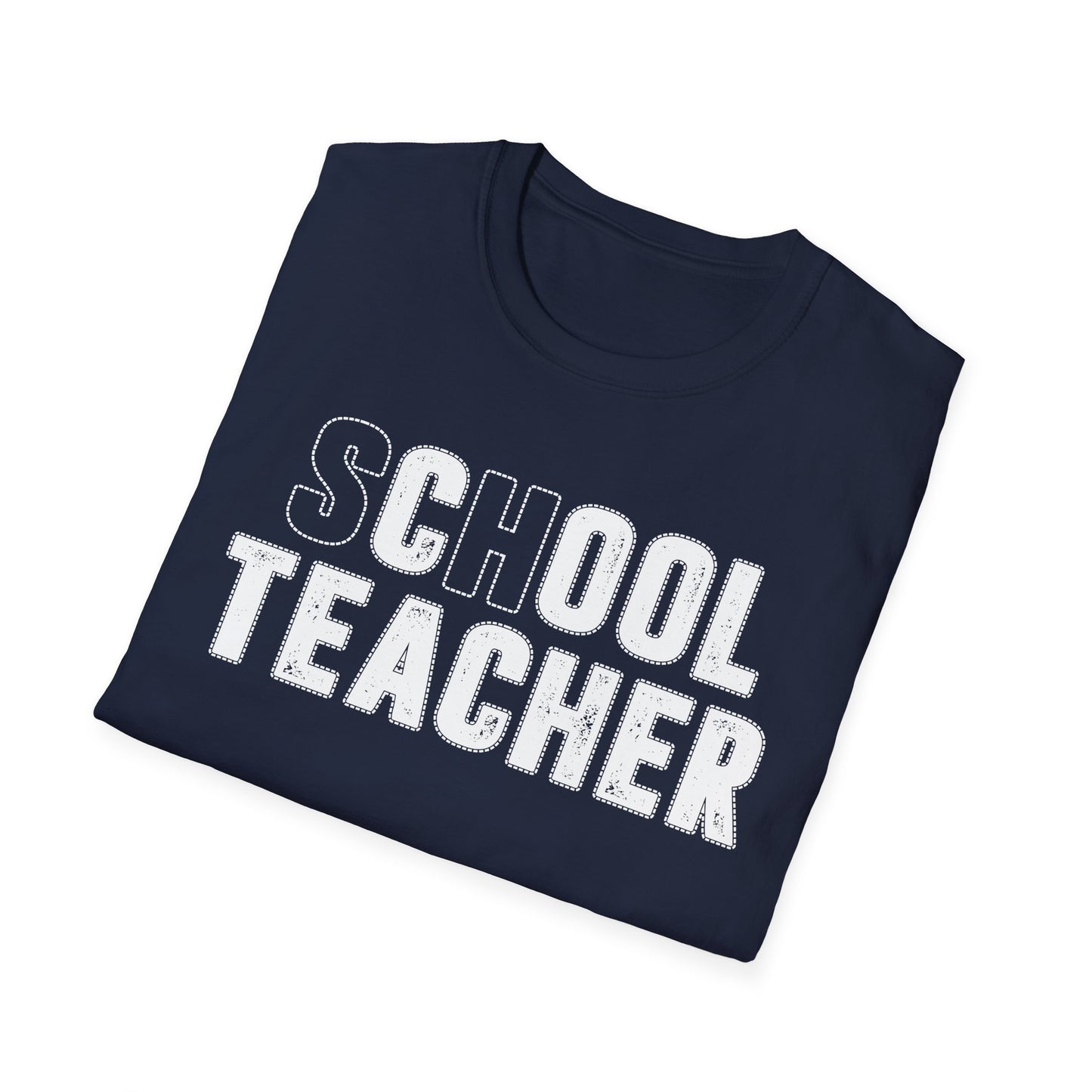 School Teacher Men's  Softstyle T-Shirt
