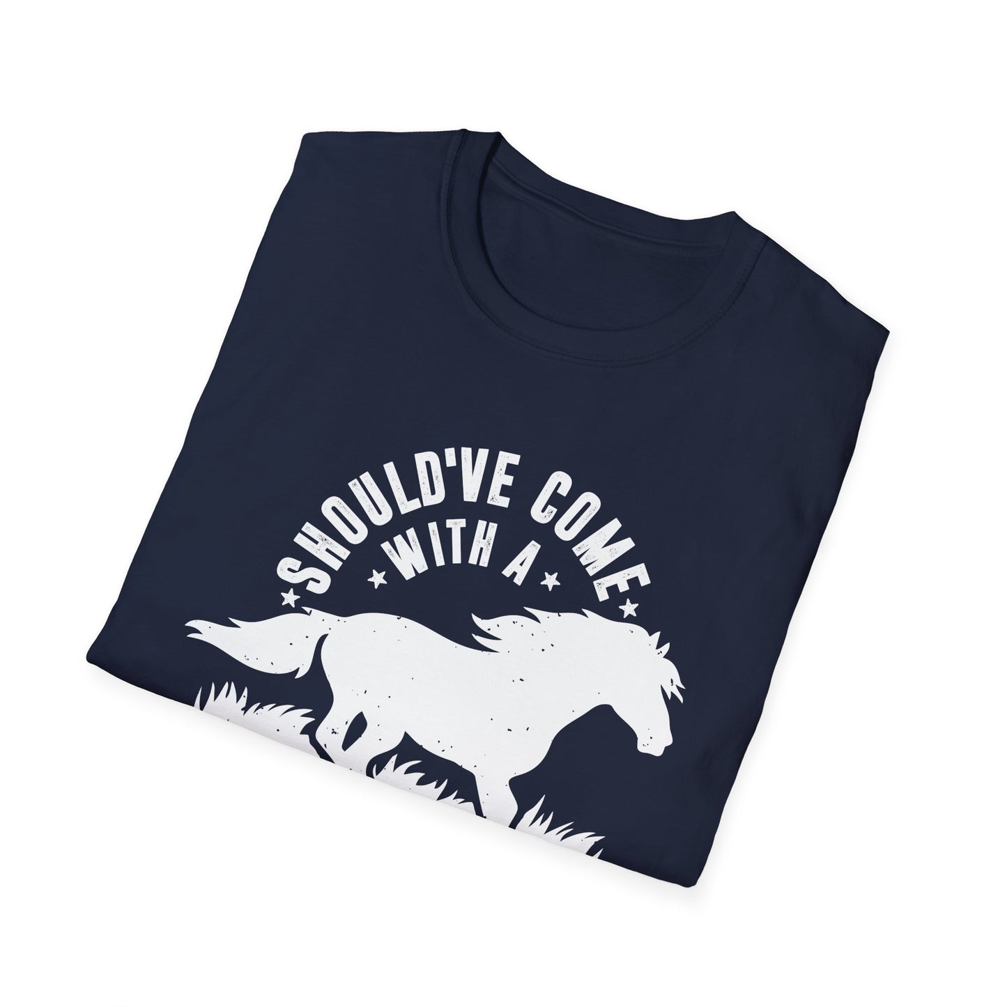 Should've Come with a Warning Men's Softstyle T-Shirt