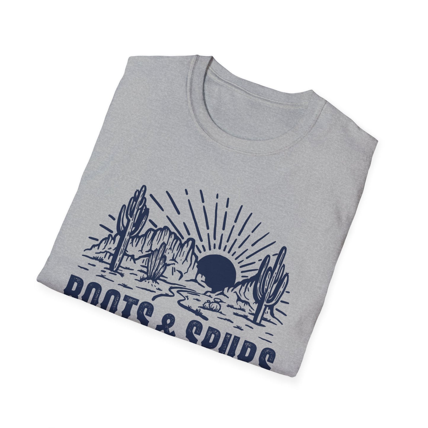 Boots and Spurs Men's Softstyle T-Shirt