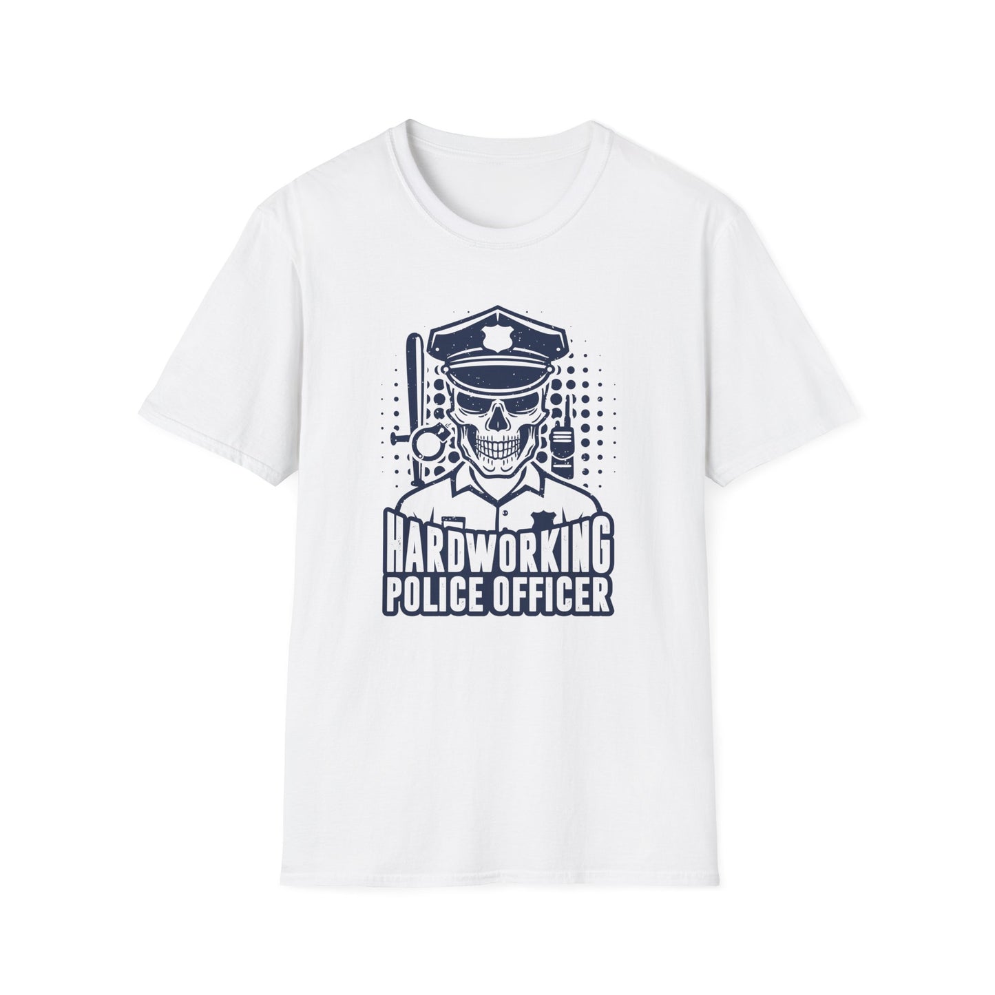 Hardworking Police Officer Men's Softstyle T-Shirt