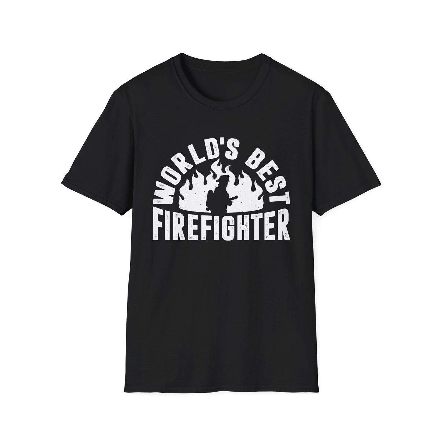 World's Best Firefighter Men's Softstyle T-Shirt