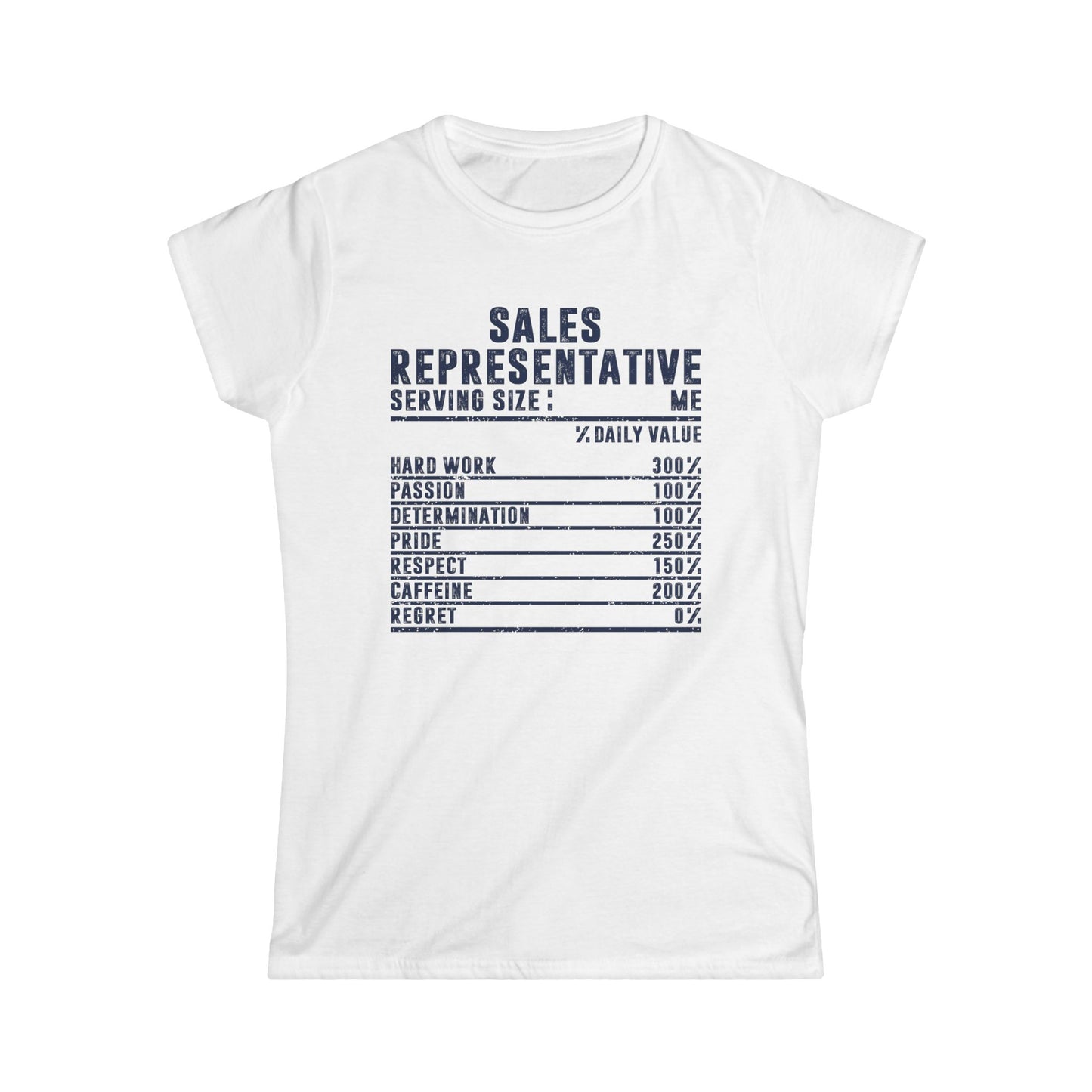 Sales Representative Women's Softstyle T-Shirt