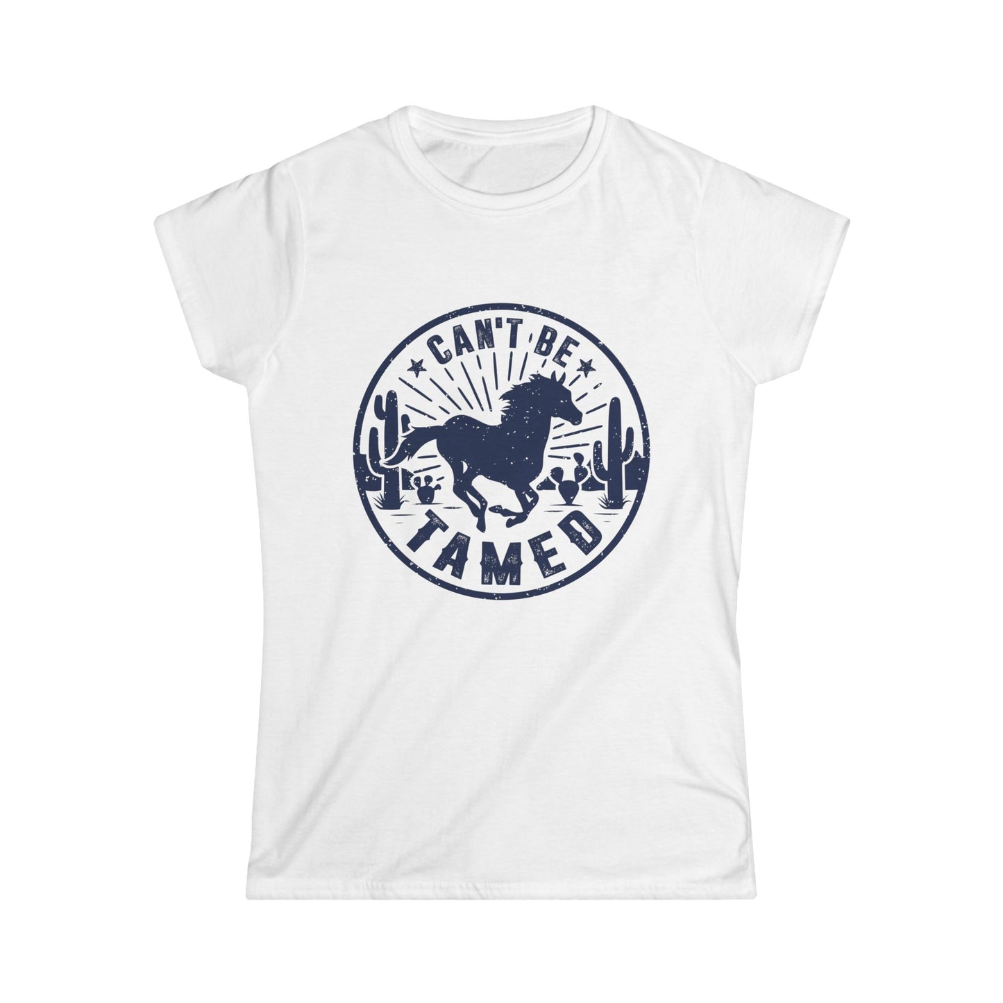 Can't Be Tamed Women's Softstyle T-Shirt