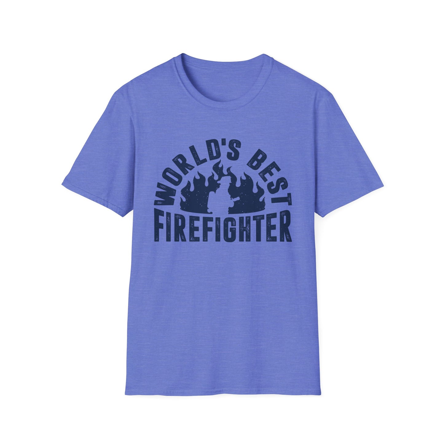 World's Best Firefighter Men's Softstyle T-Shirt