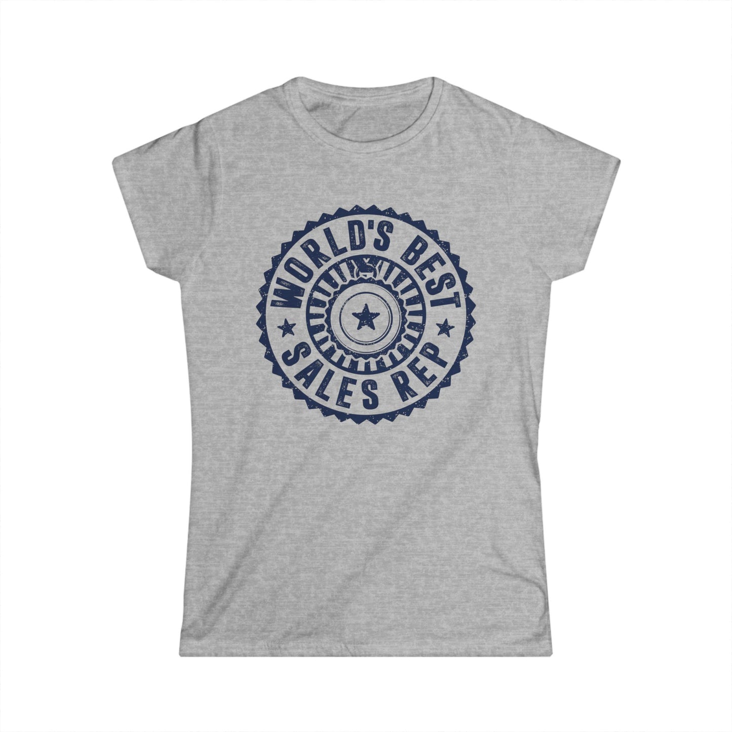 World's Best Sales Rep Women's Softstyle T-Shirt