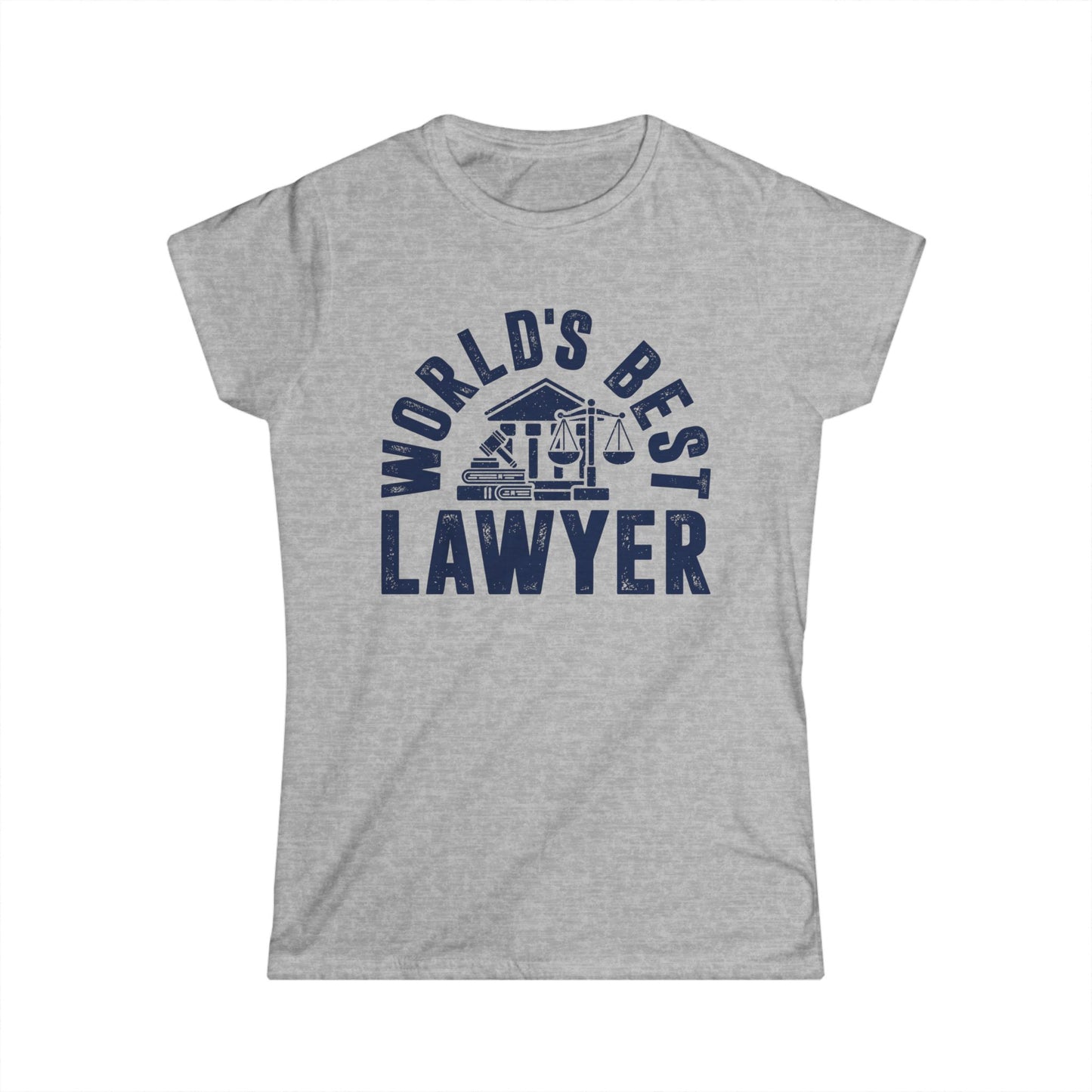 World's Best Lawyer Women's Softstyle T-Shirt