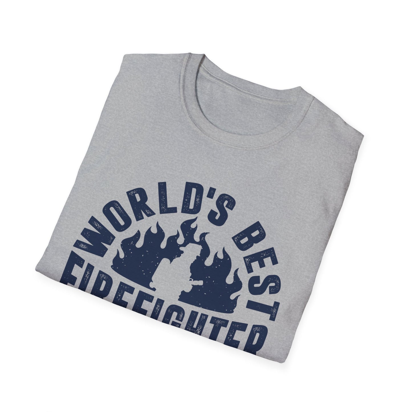 World's Best Firefighter Men's Softstyle T-Shirt