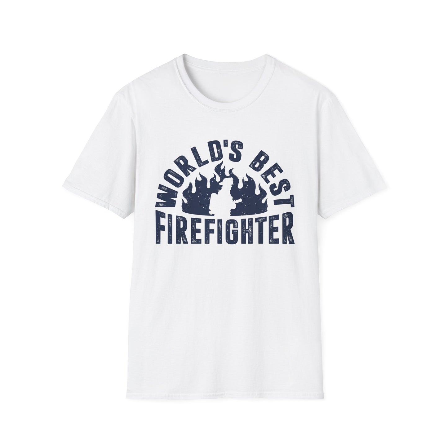 World's Best Firefighter Men's Softstyle T-Shirt