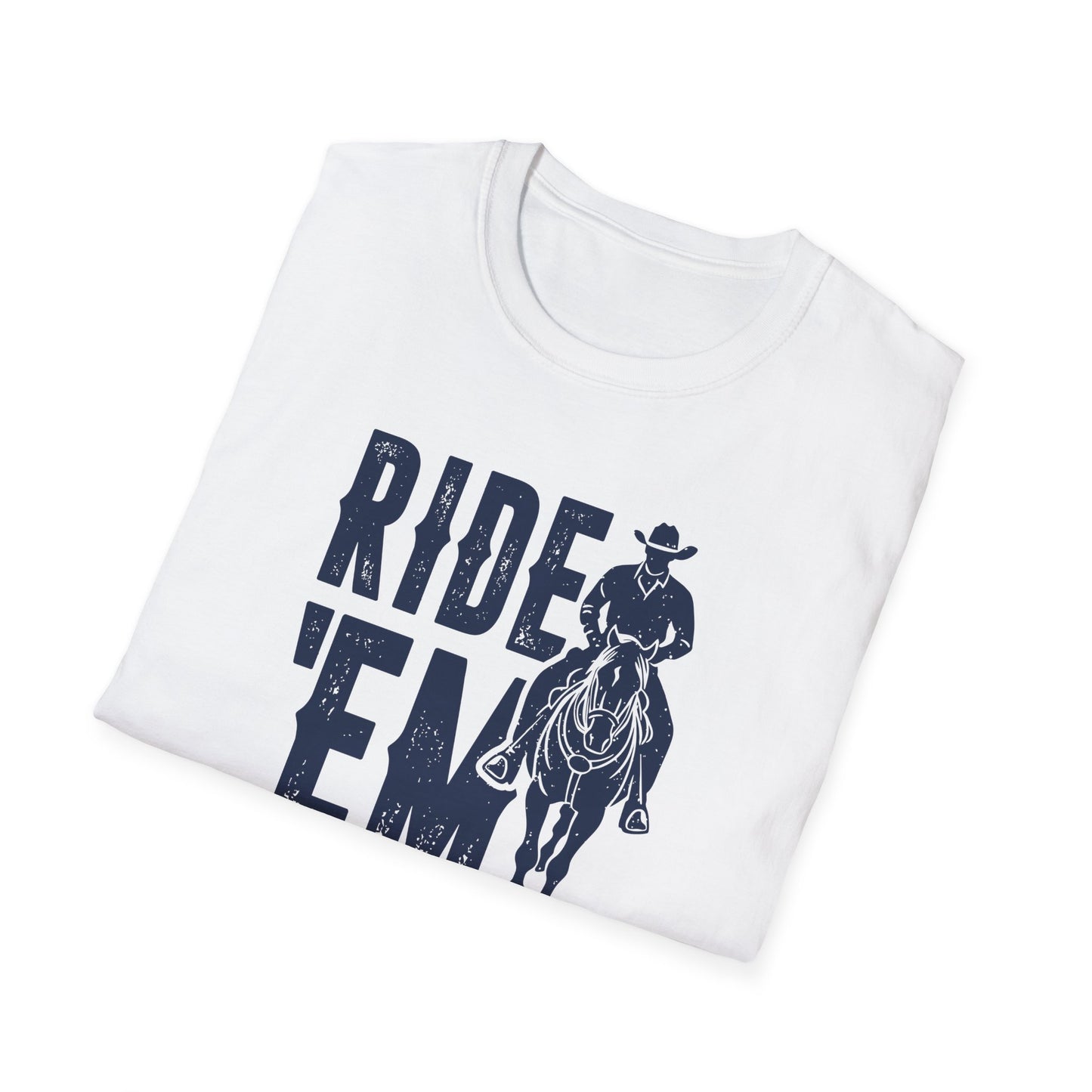 Ride 'Em Cowboy Men's Softstyle T-Shirt