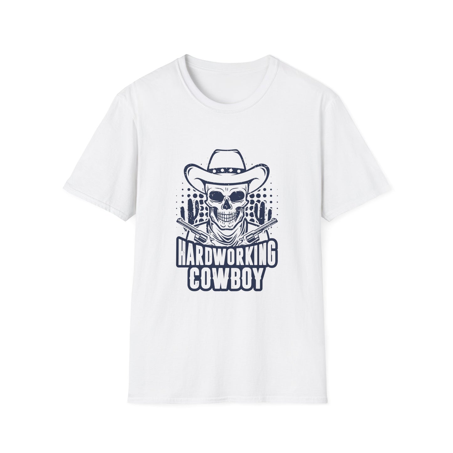 Hardworking Cowboy Men's Softstyle T-Shirt