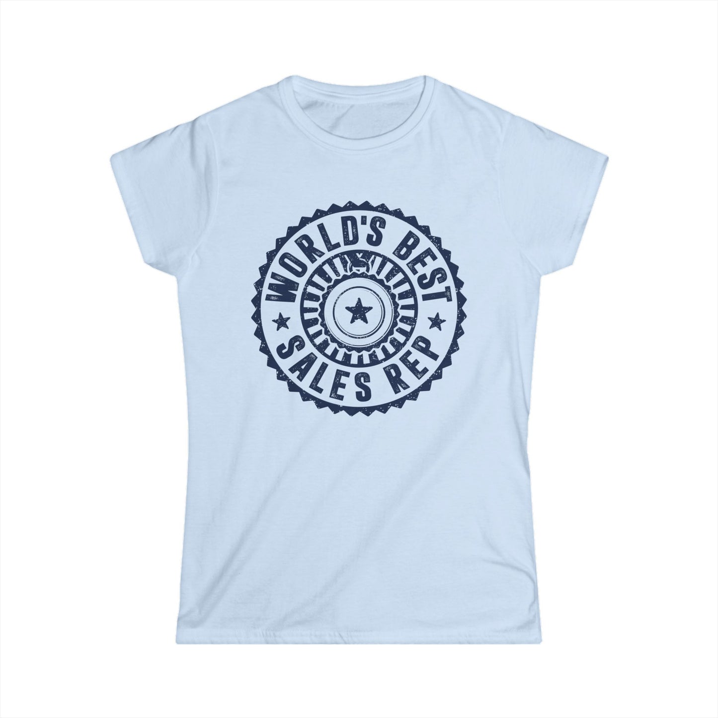 World's Best Sales Rep Women's Softstyle T-Shirt