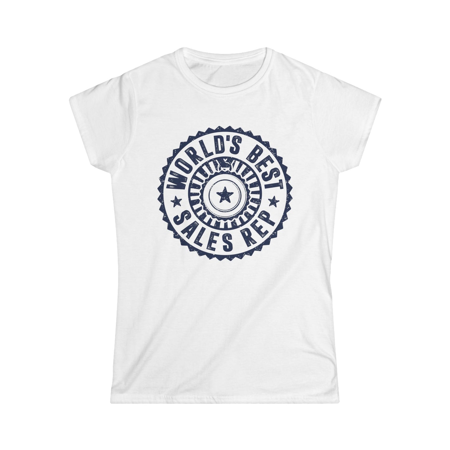 World's Best Sales Rep Women's Softstyle T-Shirt