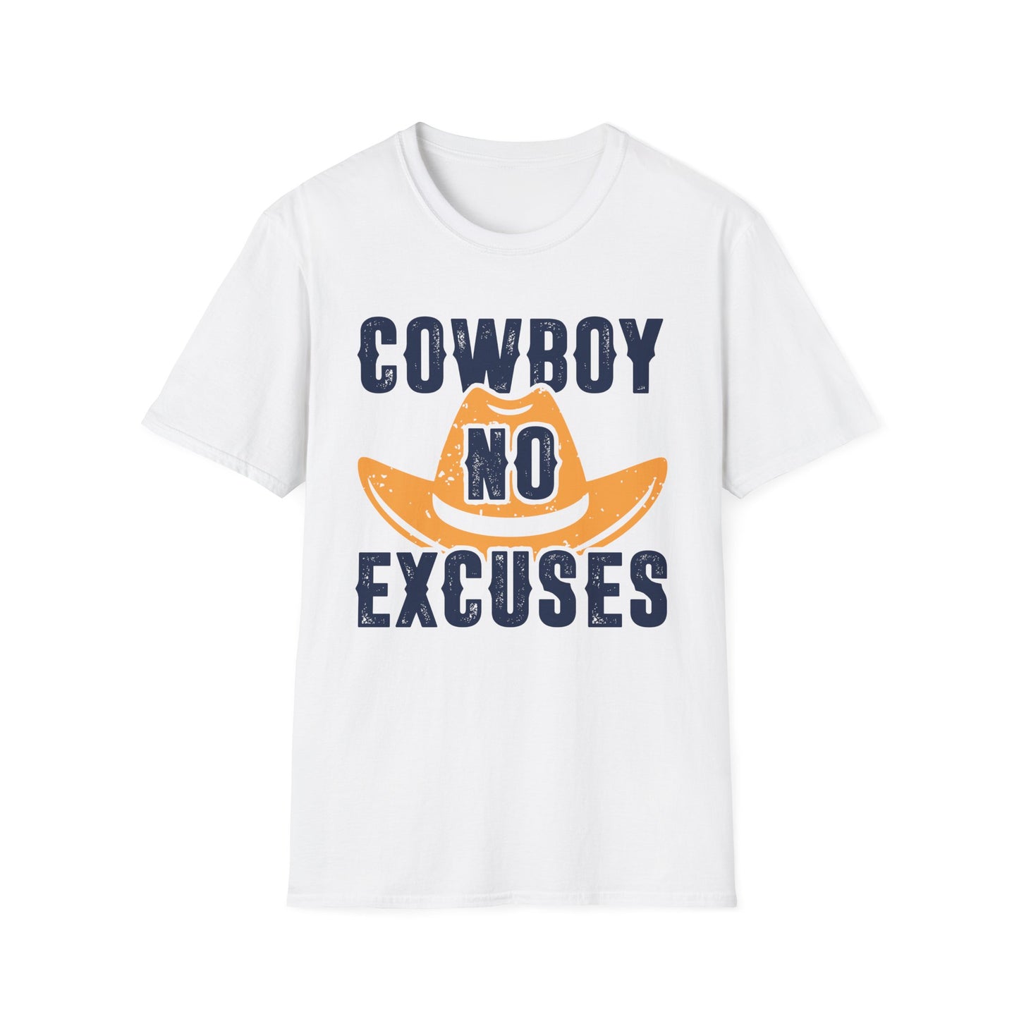 Cowboy No Excuses Men's Softstyle T-Shirt