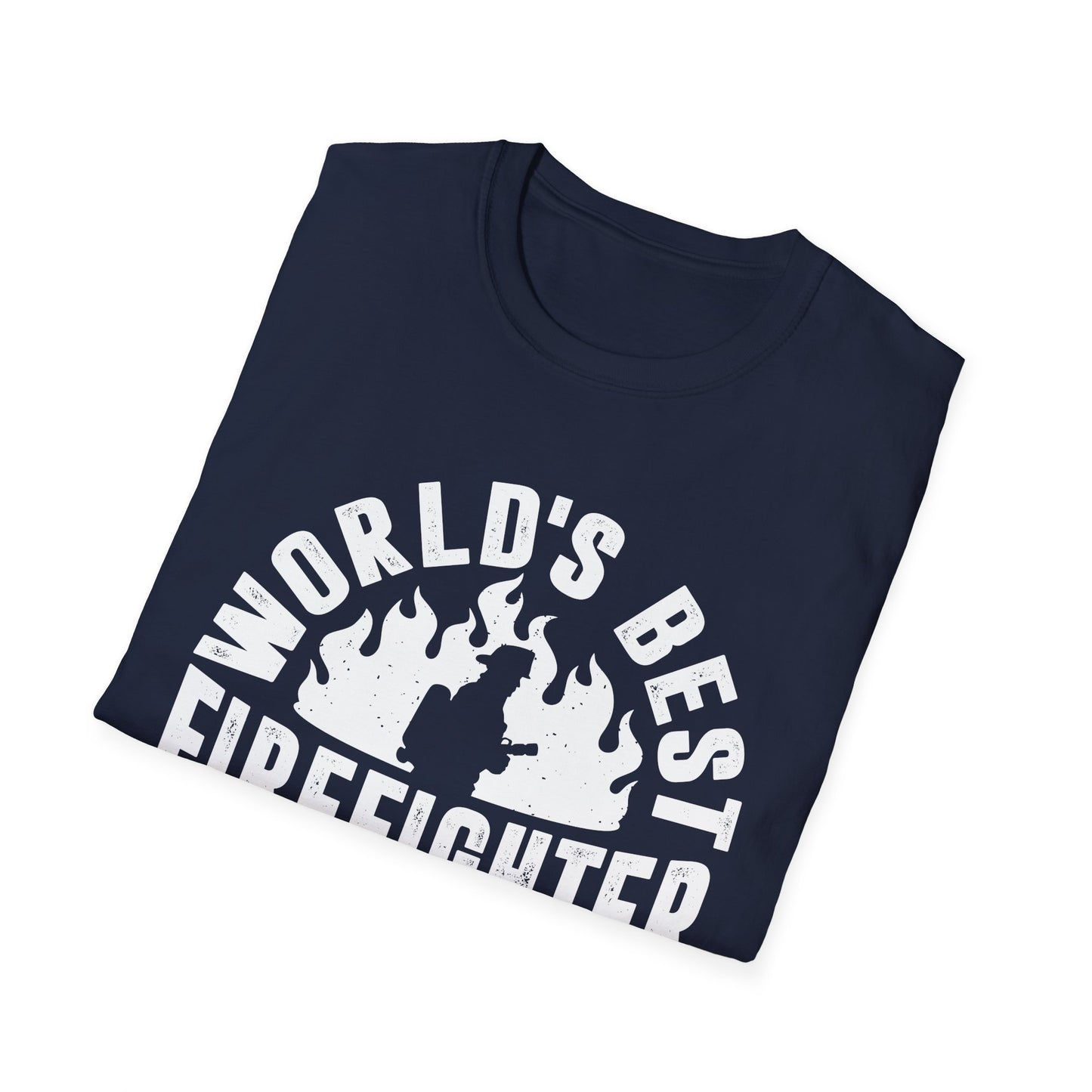 World's Best Firefighter Men's Softstyle T-Shirt