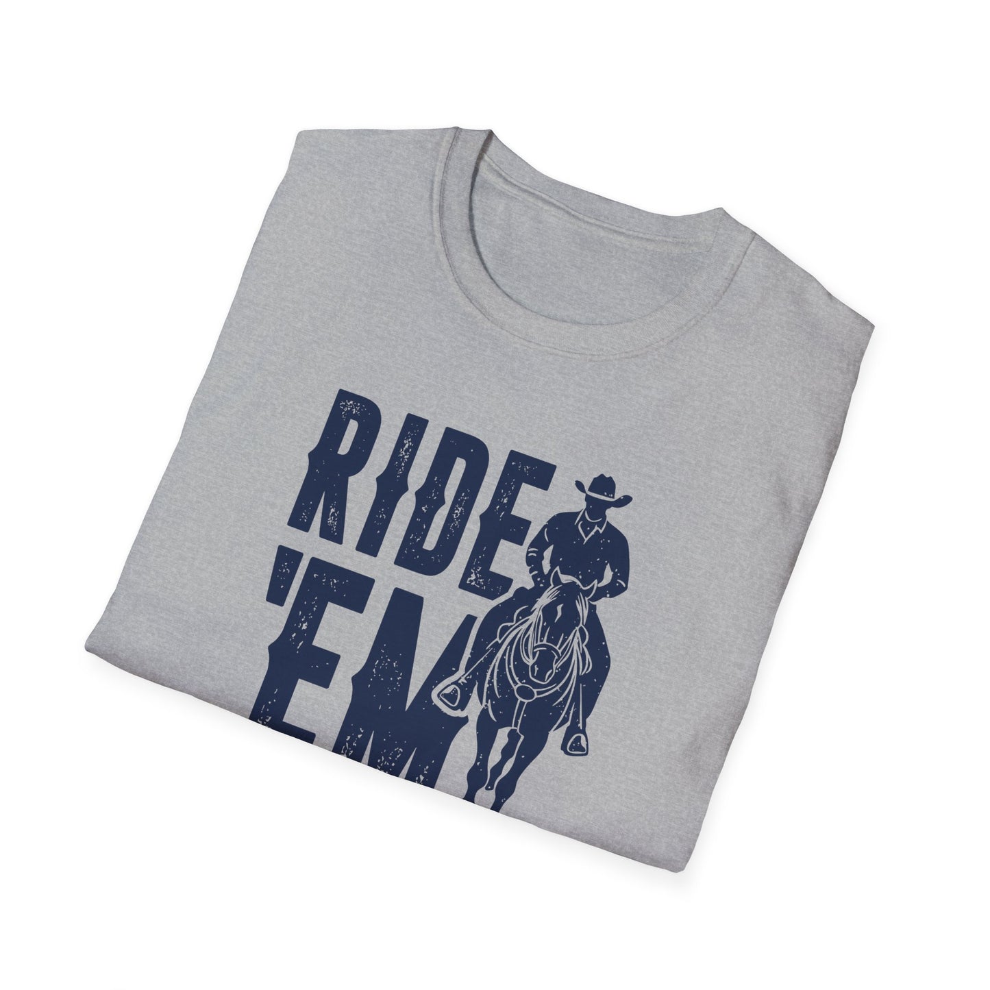 Ride 'Em Cowboy Men's Softstyle T-Shirt
