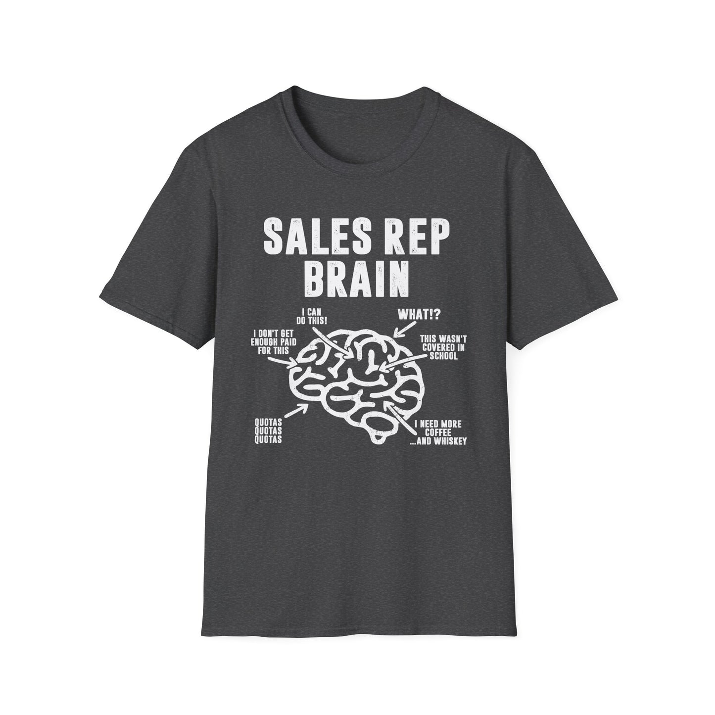 Sales Rep Brain Men's Softstyle T-Shirt