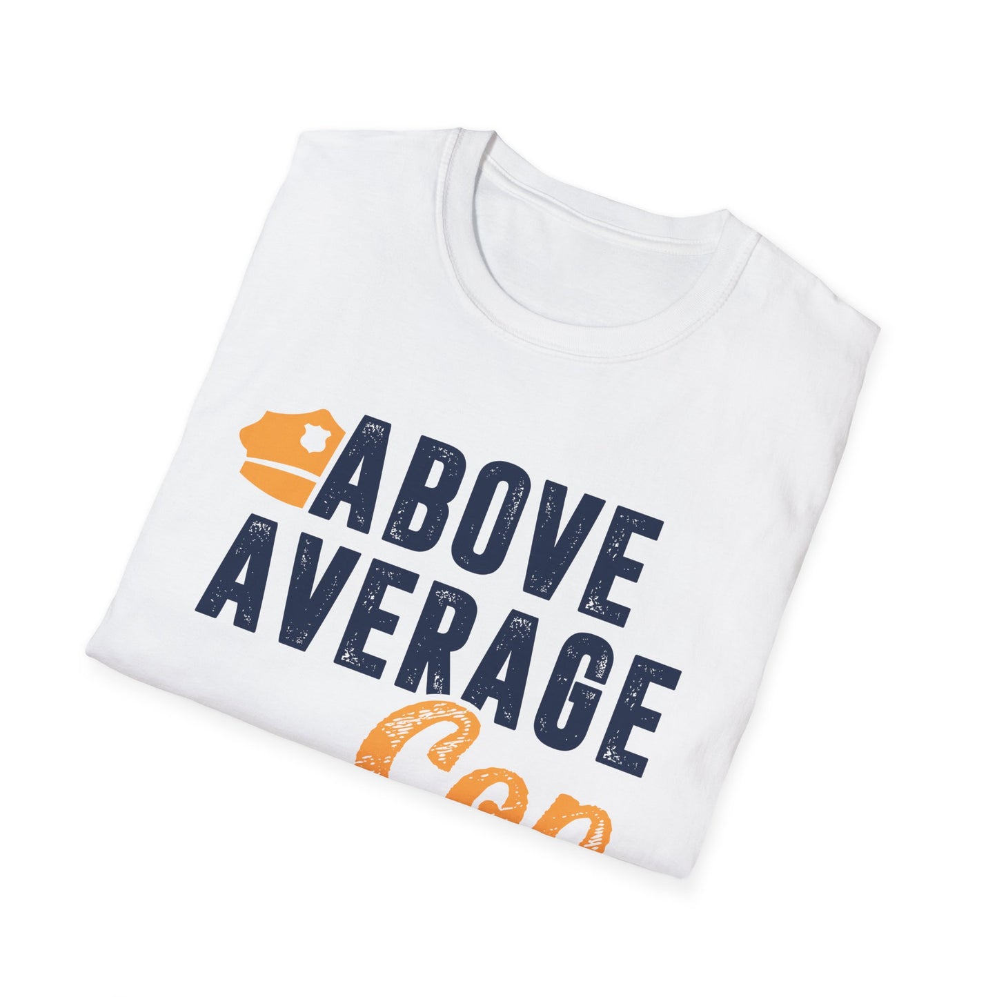Above Average Cop Men's Softstyle T-Shirt