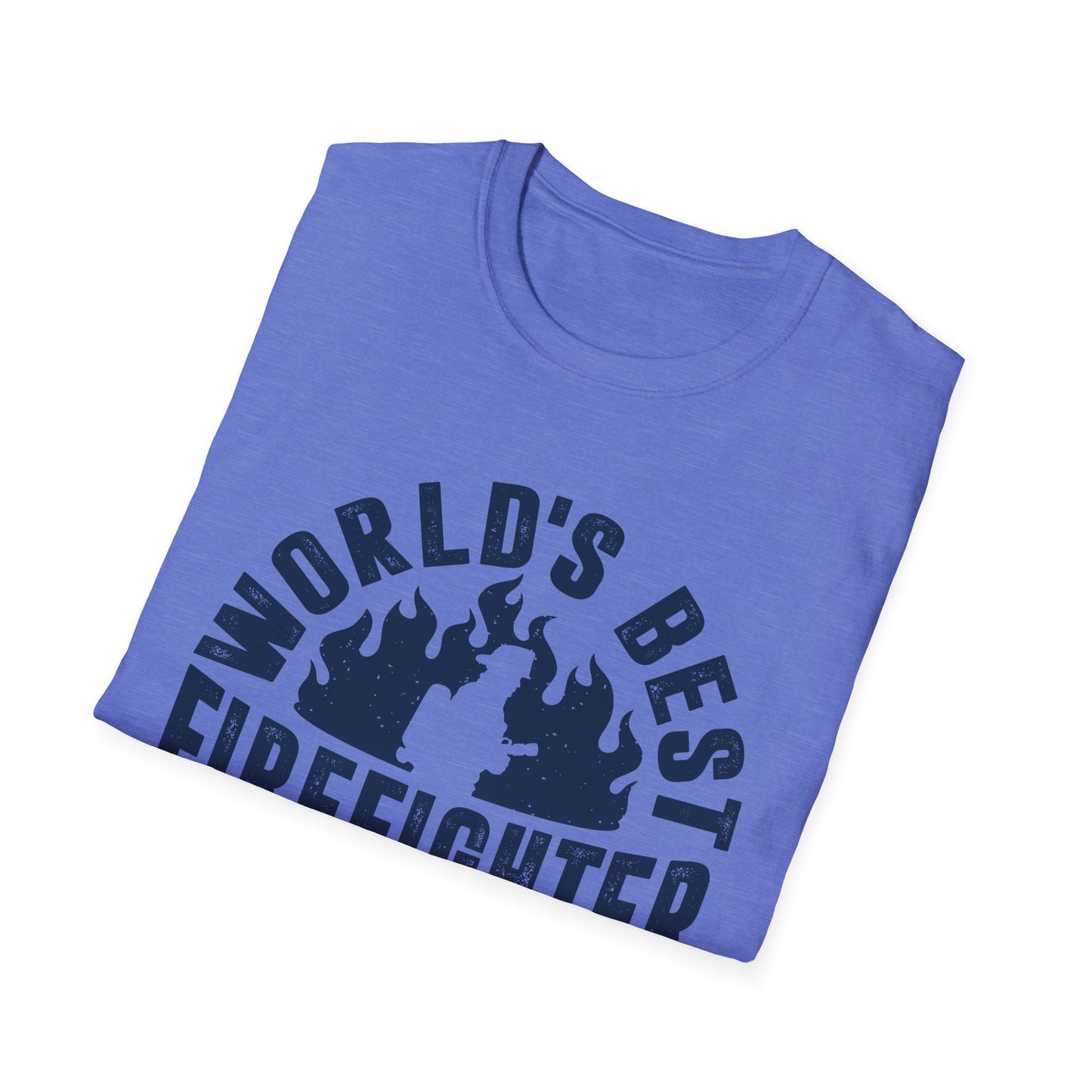 World's Best Firefighter Men's Softstyle T-Shirt