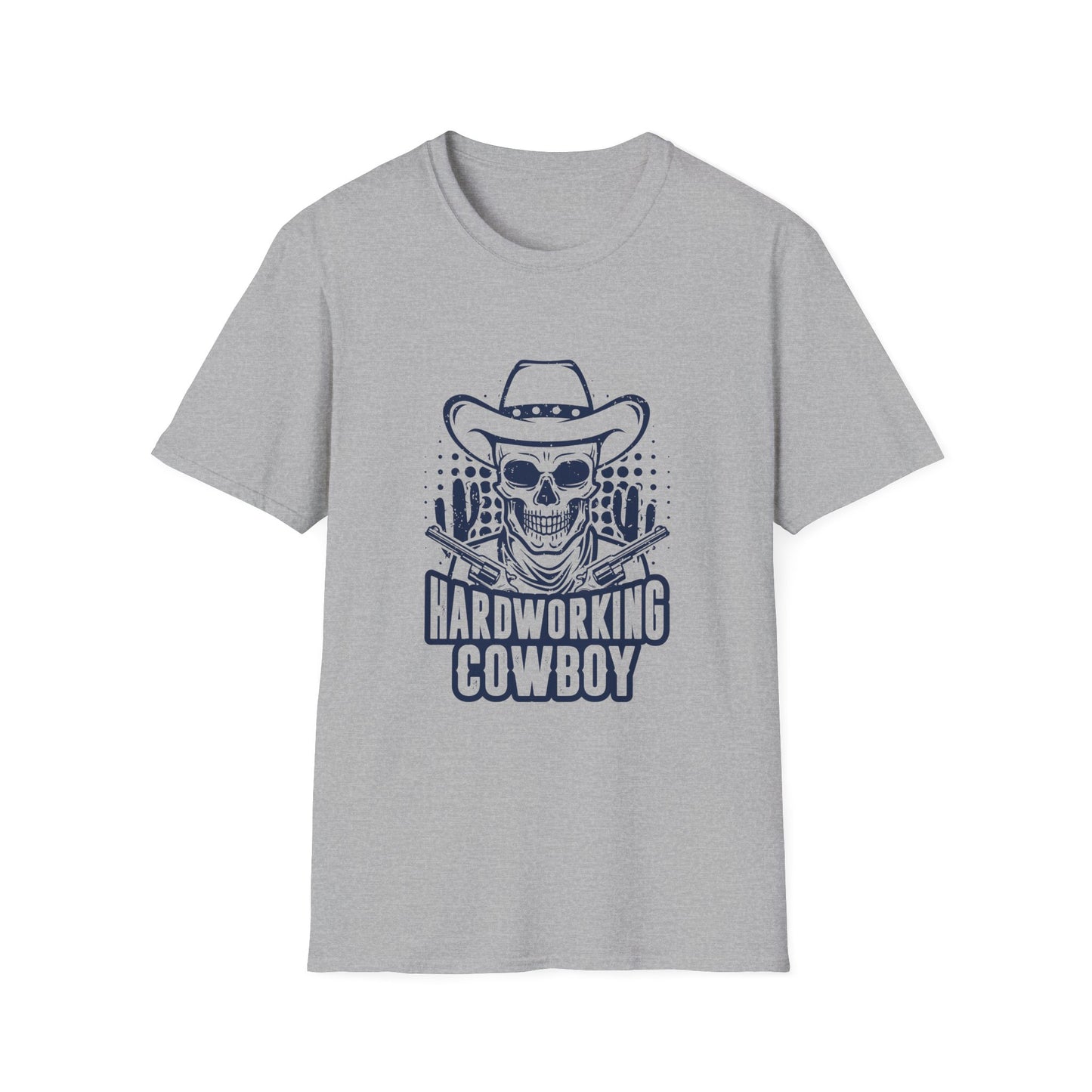 Hardworking Cowboy Men's Softstyle T-Shirt