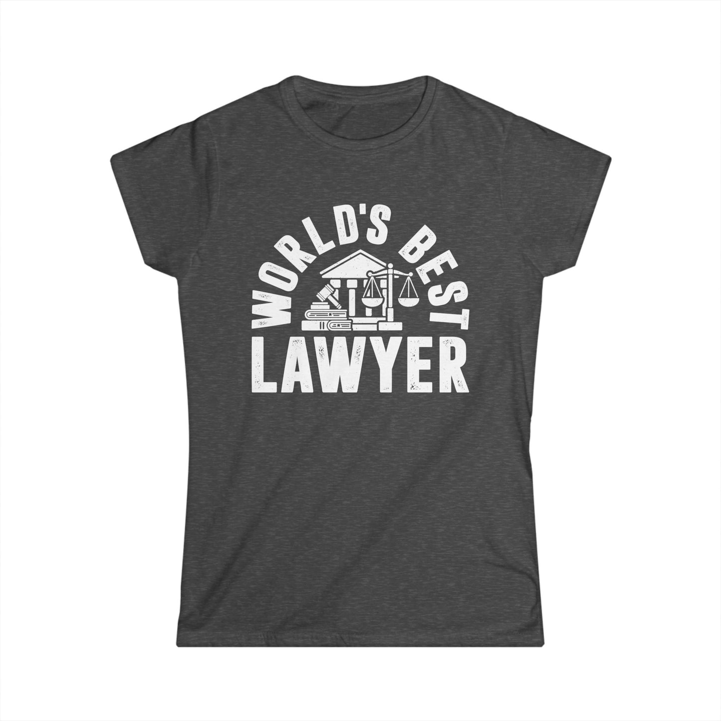 World's Best Lawyer Women's Softstyle T-Shirt
