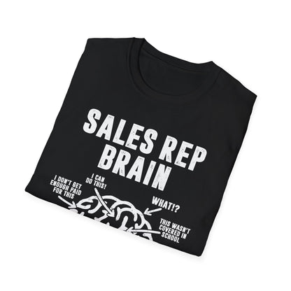 Sales Rep Brain Men's Softstyle T-Shirt